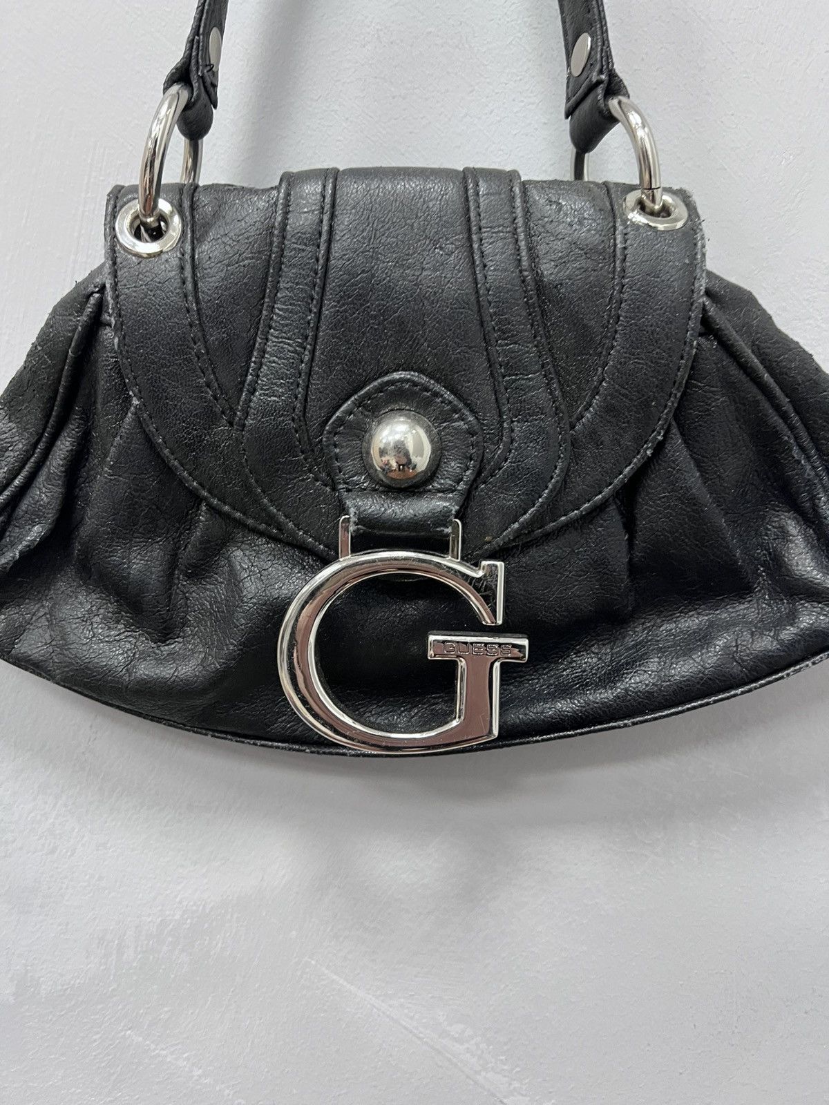 Guess × KMRii VINTAGE guess mini bag KMRII STYLE LEATHER BAG 90s Size ONE SIZE - 2 Thumbnail