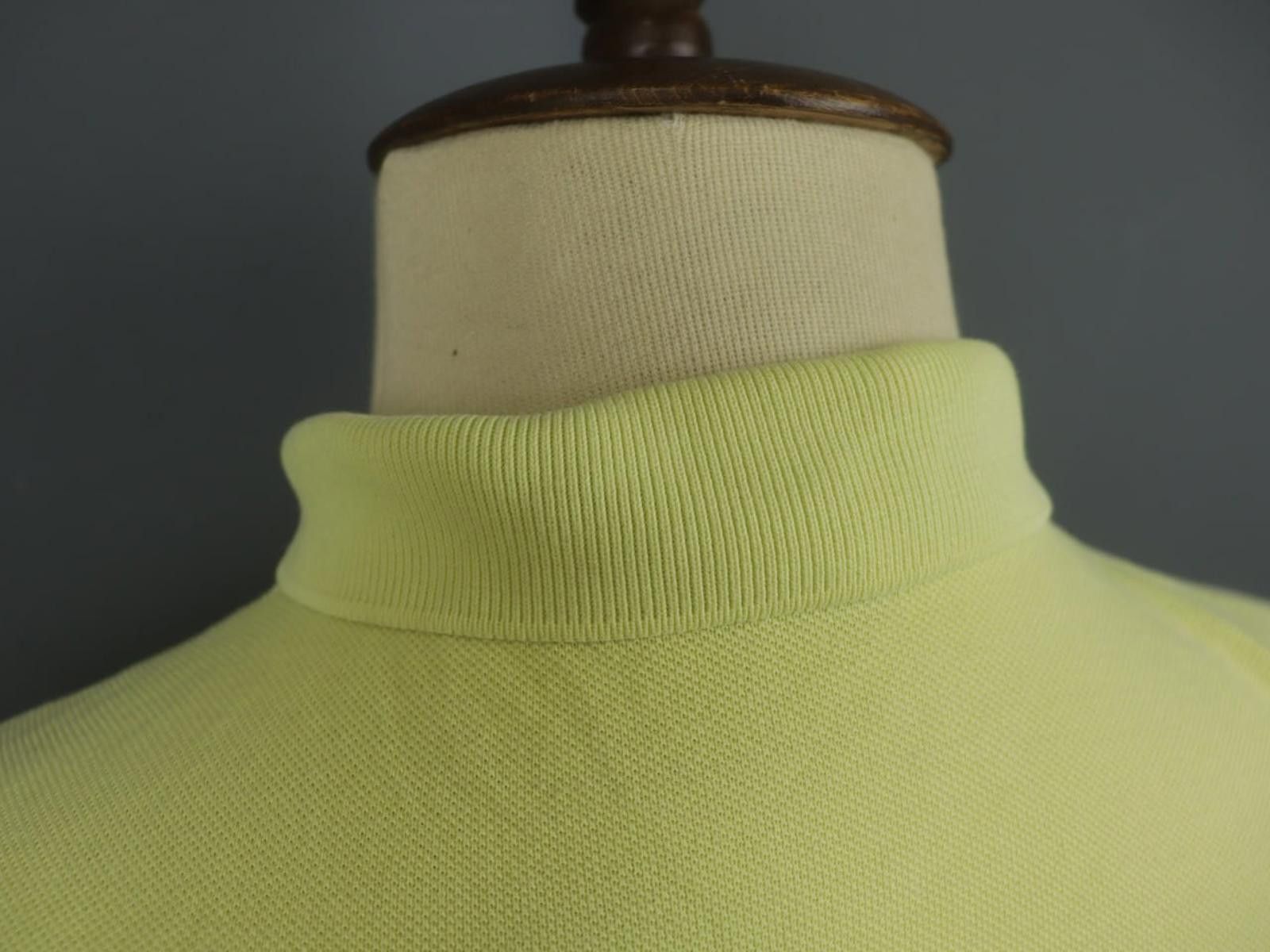 Lacoste Lacoste Yellow 100% Cotton Popover Polo Shirt Size 5 Size US M / EU 48-50 / 2 - 8 Thumbnail