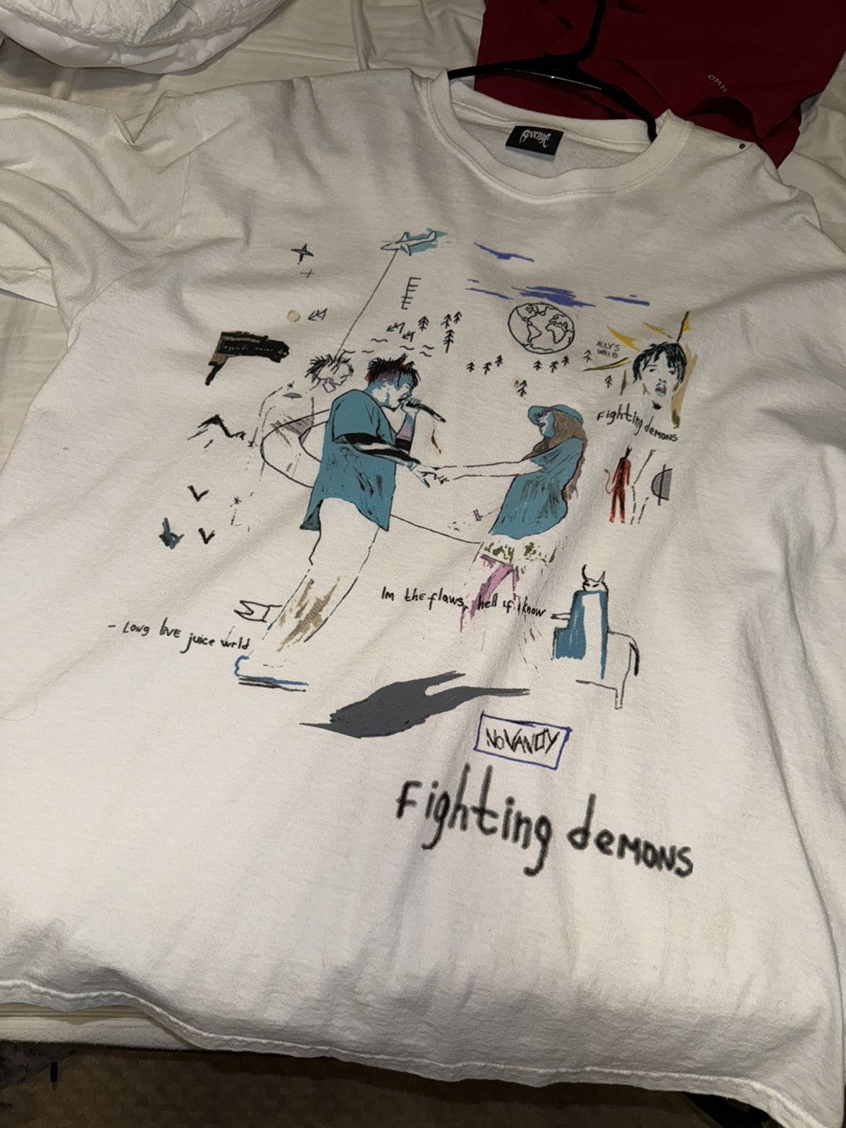 Revenge Revenge long sleave fighting demons tee Size US L / EU 52-54 / 3 - 3 Thumbnail