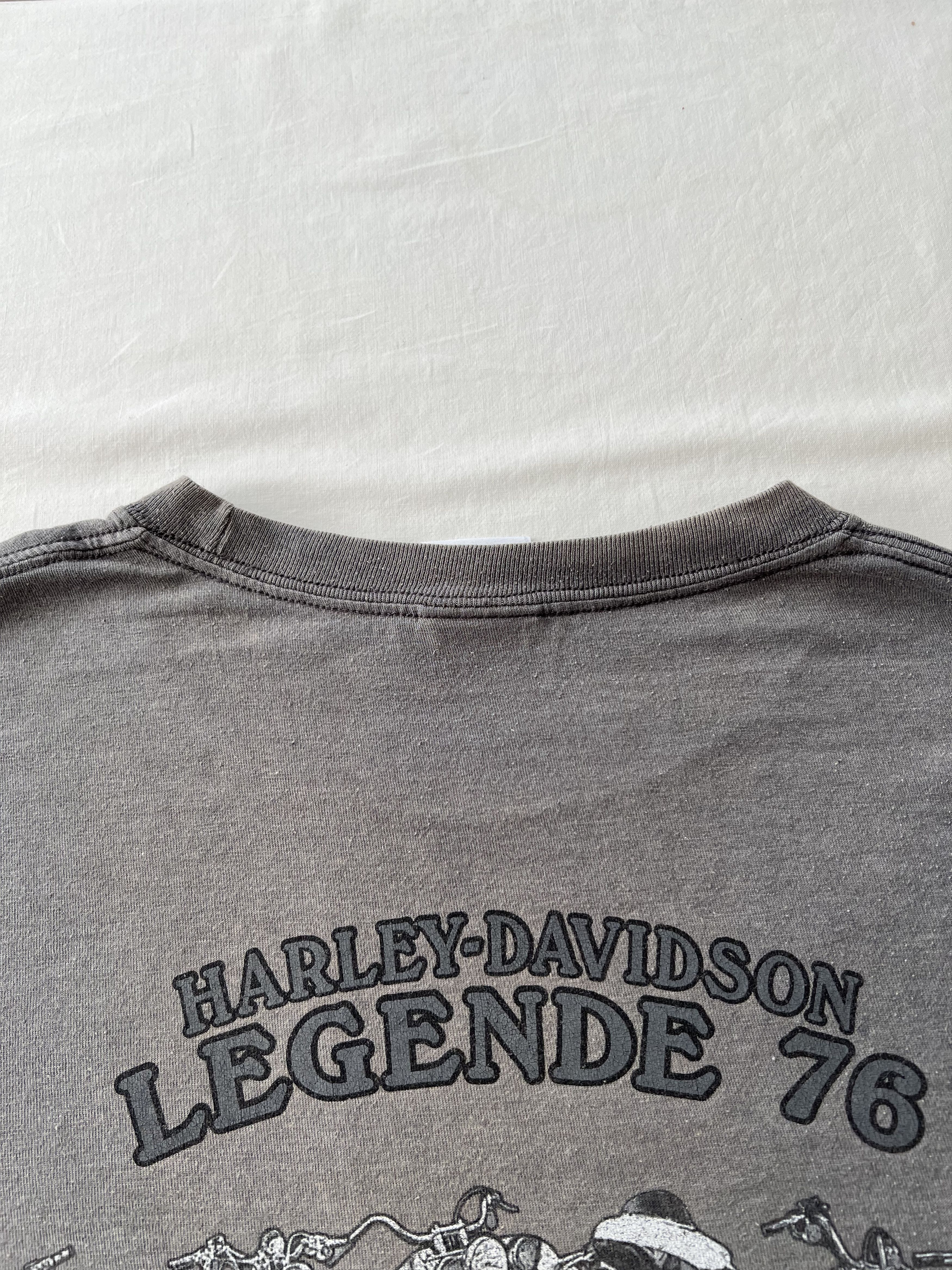 Harley Davidson Vintage 2014 Harley Davidson Motorcycle France T-shirt Size US XL / EU 56 / 4 - 17 Thumbnail