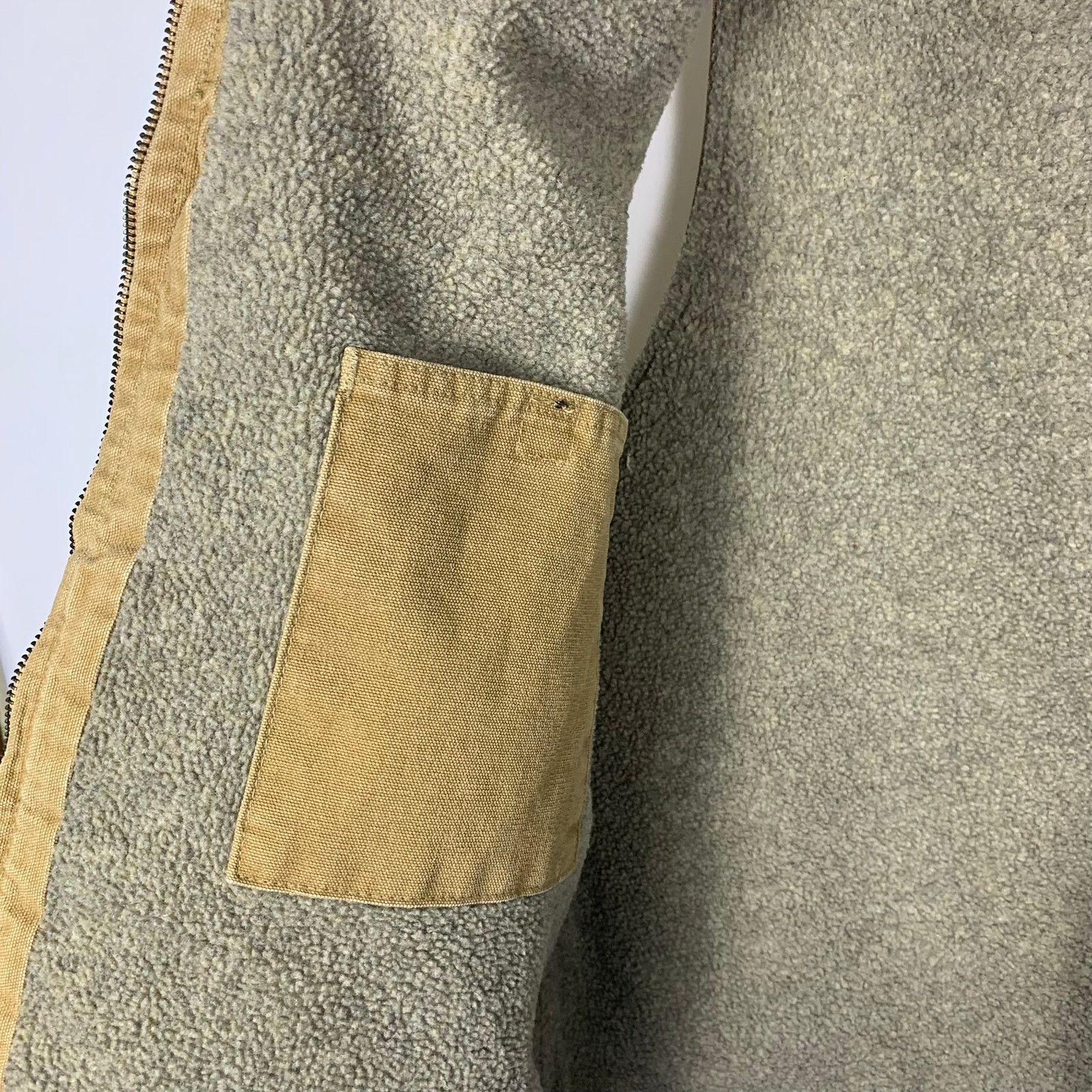 Carhartt Carhartt Sandstone Rugged Vest Men's 2XT Tan Sherpa Lined Size US XXL / EU 58 / 5 - 6 Thumbnail