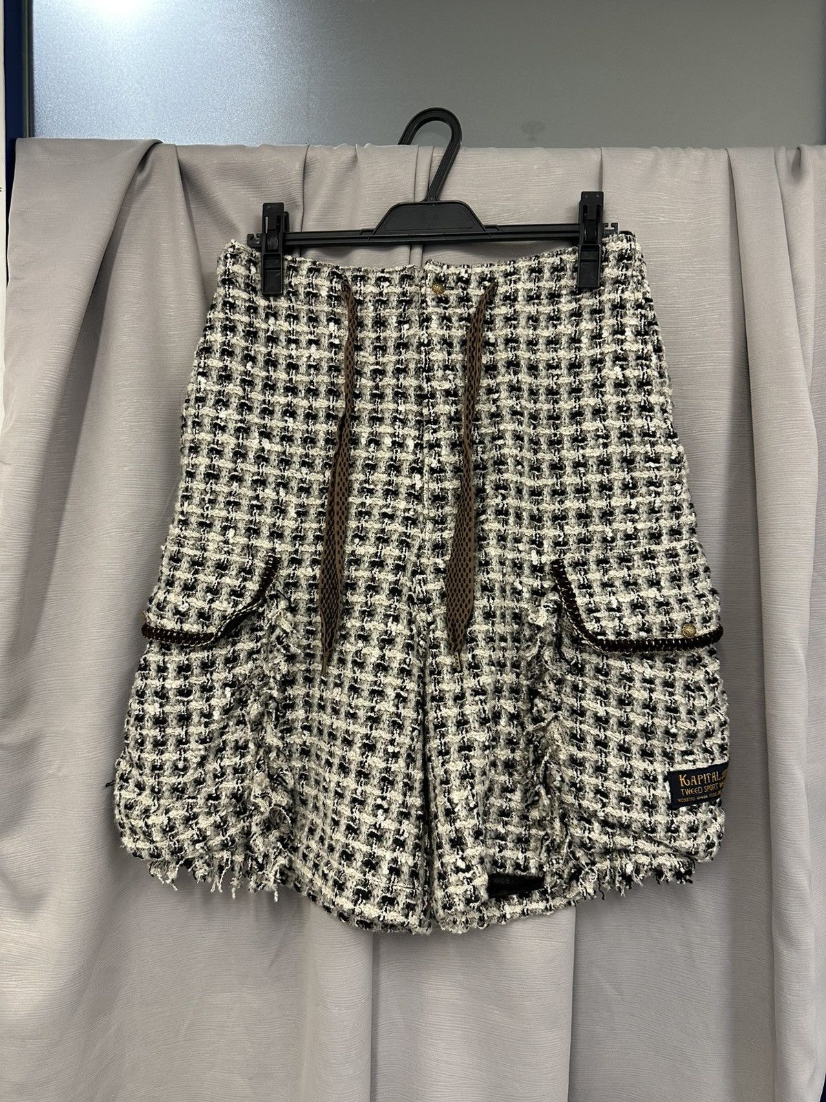 Kapital Kapital Fancy Tweed cargo shorts Size US 34 / EU 50 - 2 Thumbnail