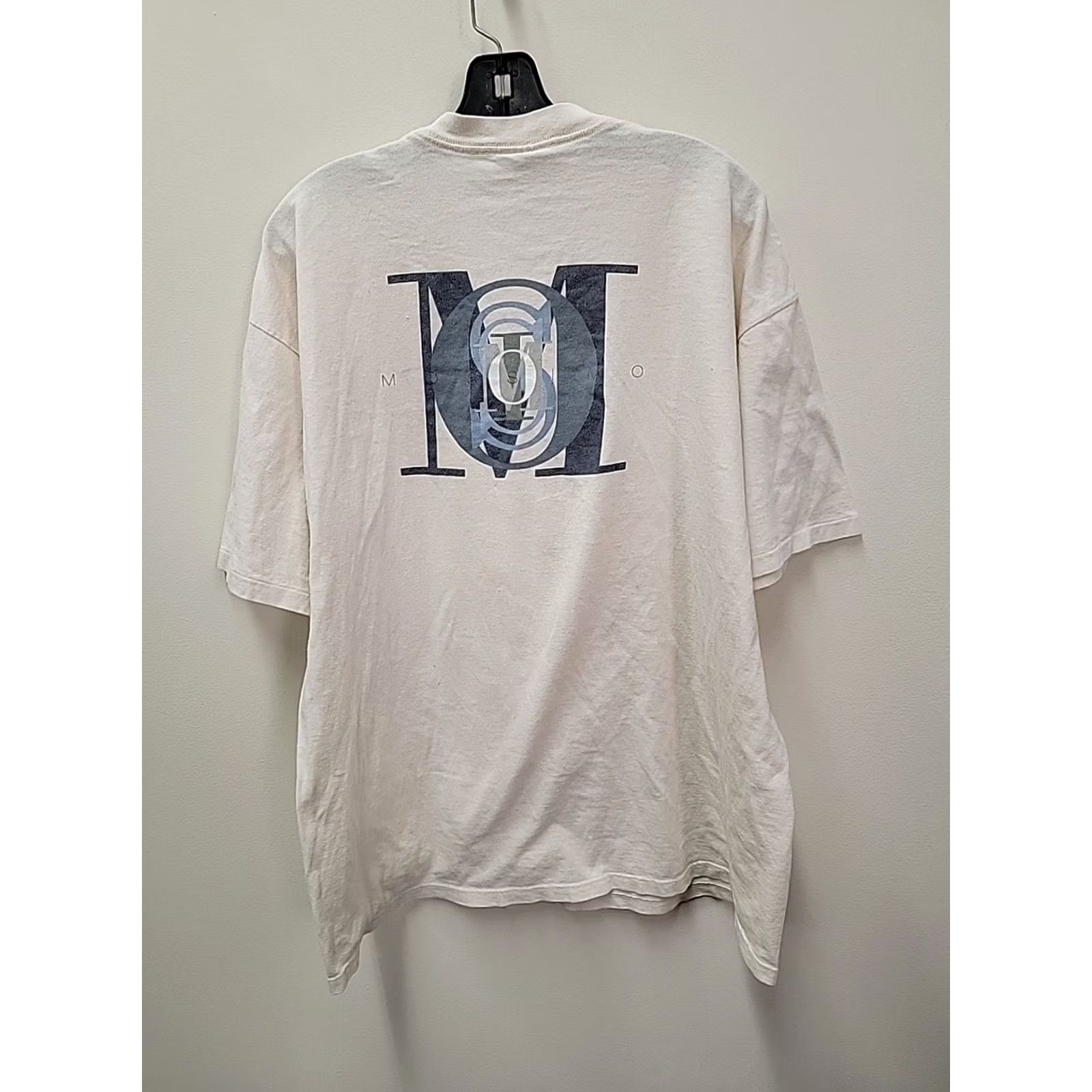Mossimo VINTAGE Mossimo Logo Tee Limited Edition Graphic Shirt Mens XL Ivory 90s Grunge Logo T-Shirt XS? Size US XL / EU 56 / 4 - 6 Thumbnail