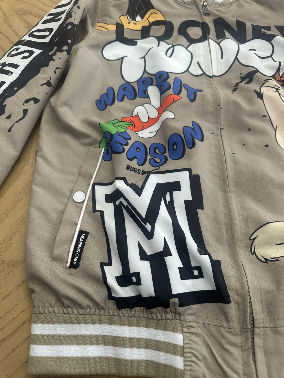 Members Only Looney Tunes Members Only Men’s Bomber Jacket Size US S / EU 44-46 / 1 - 5 Thumbnail