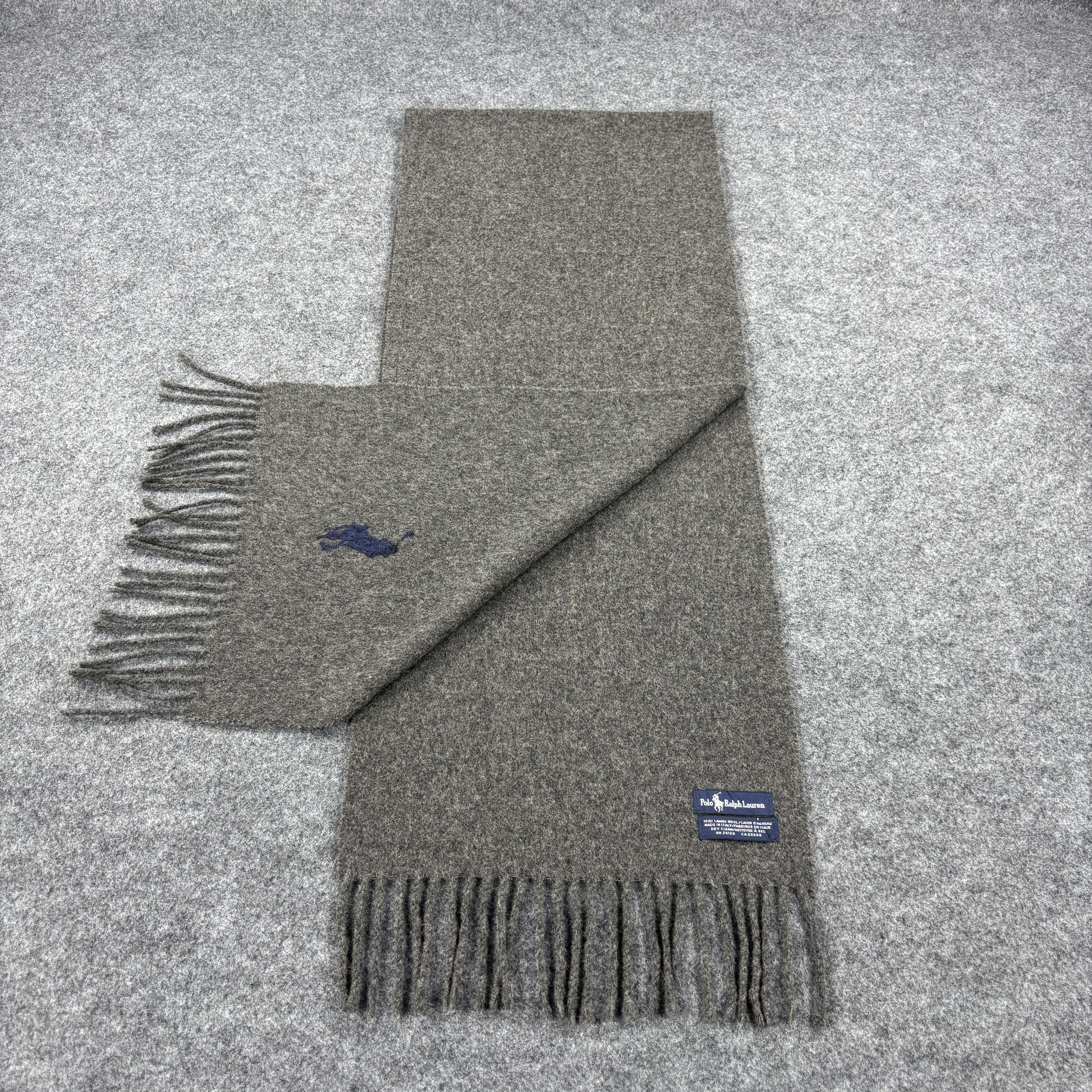 Polo Ralph Lauren × Vintage GF10725 Polo Ralph Lauren Scarf Neck Wear Muffler Nova Check Size ONE SIZE - 7 Thumbnail