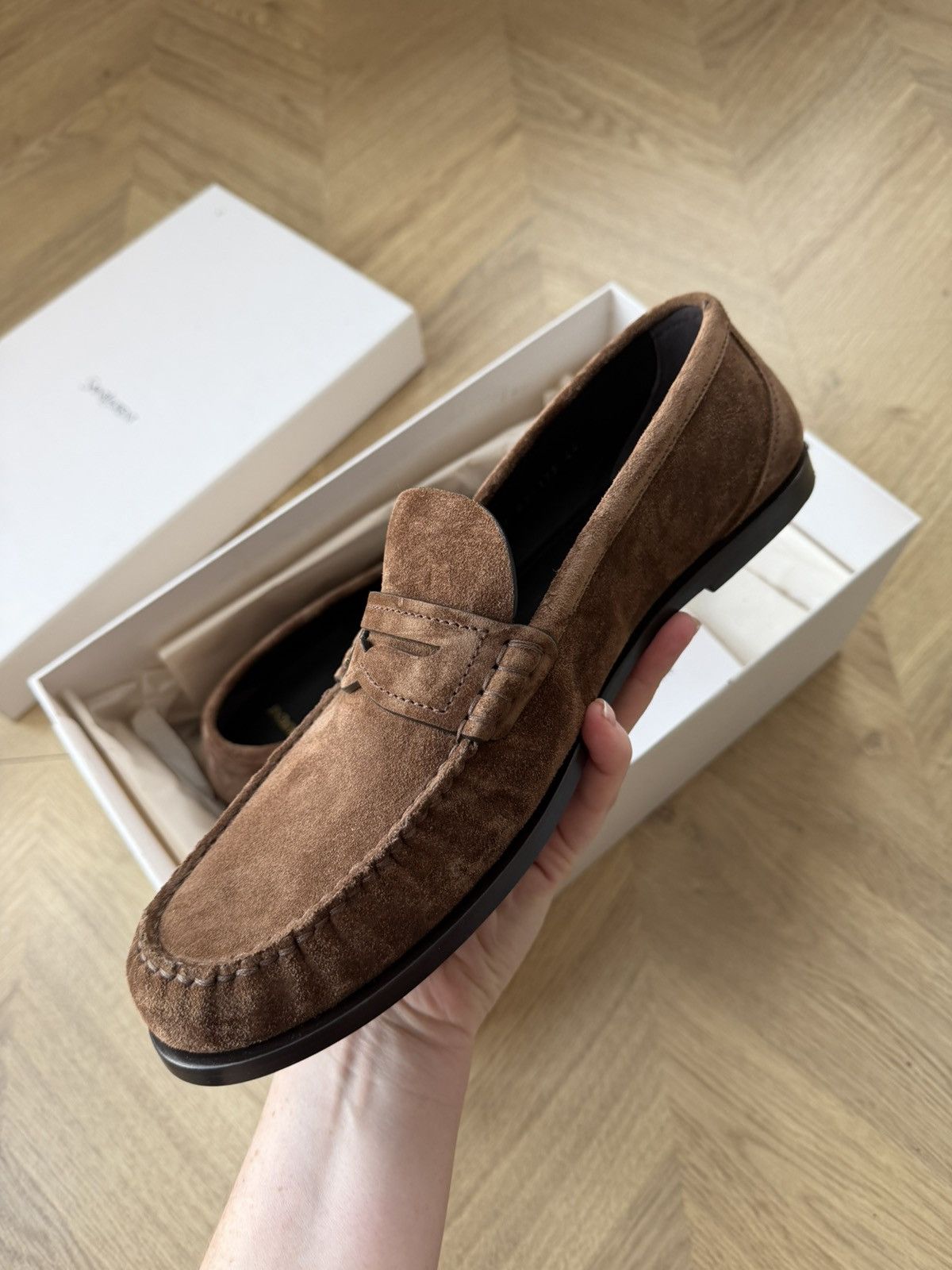 Saint Laurent Paris Saint laurent loafers Size US 11 / EU 44 - 6 Thumbnail