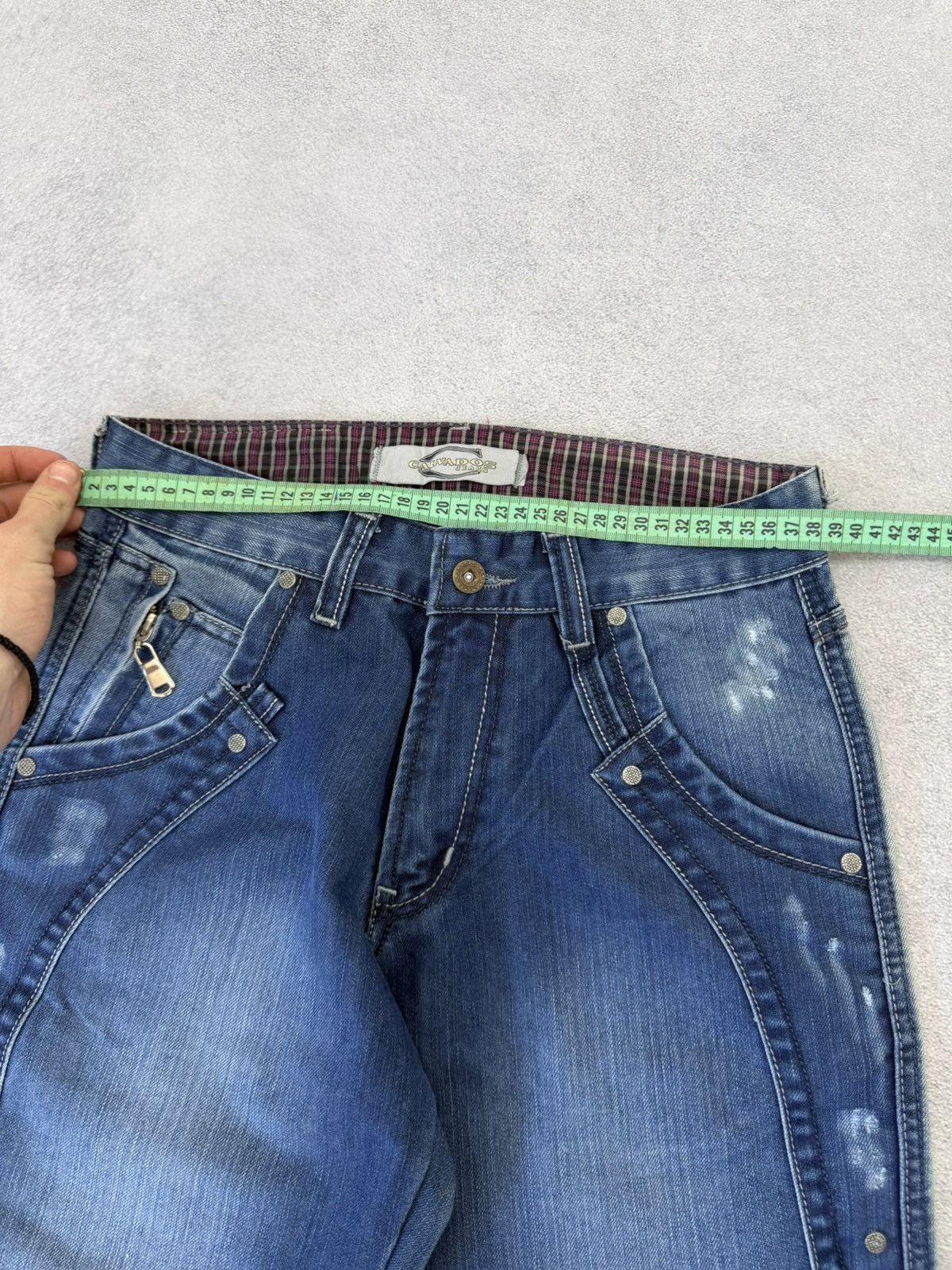 Japanese Brand Vintage Streetwear Baggy Flared Bootcut Denim Y2K Jeans Size US 30 / EU 46 - 13 Thumbnail