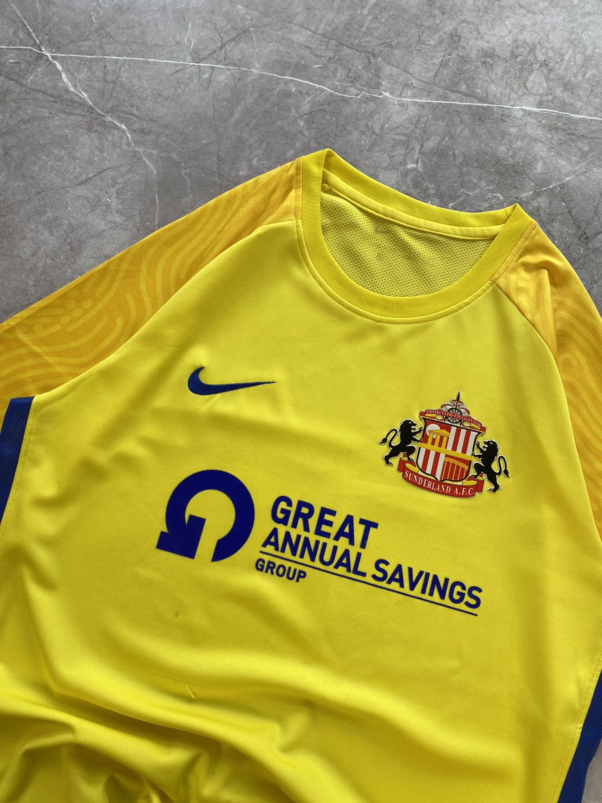 Nike × Vintage Sunderland A.F.C. 2021/2022 Away Soccer Jersey Football Size US L / EU 52-54 / 3 - 3 Thumbnail