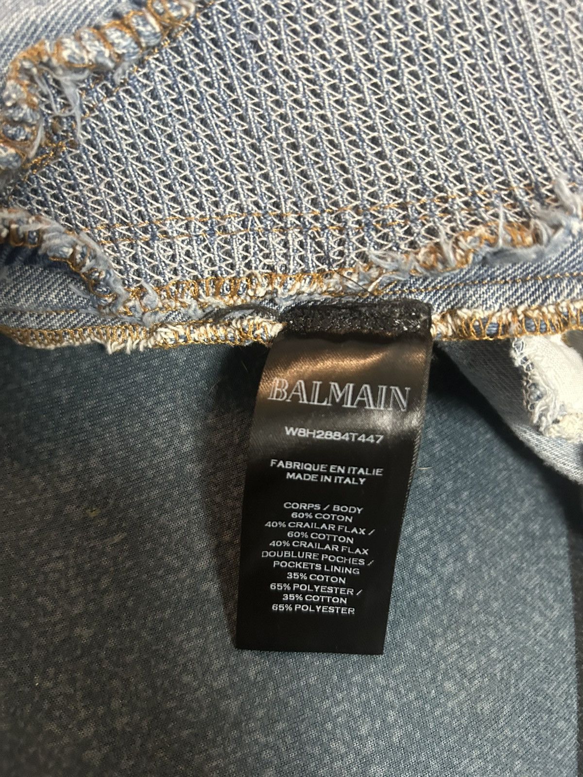 Balmain Balmain jeams Size US 33 - 4 Thumbnail