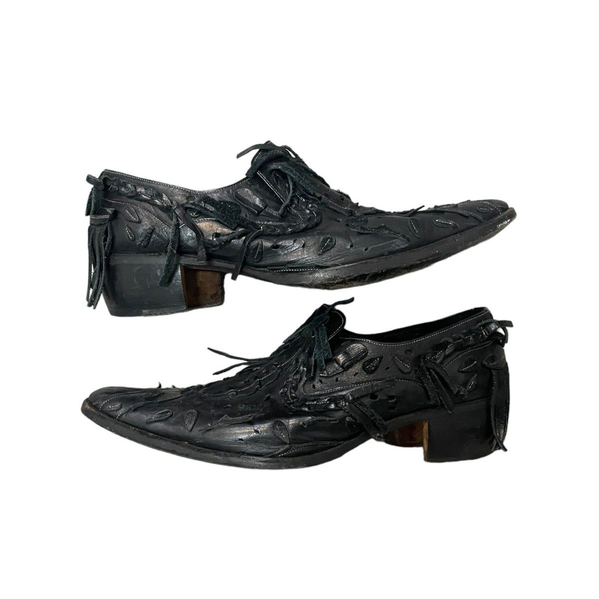 Designer Hiromu takahara leather tassel shoes | Grailed