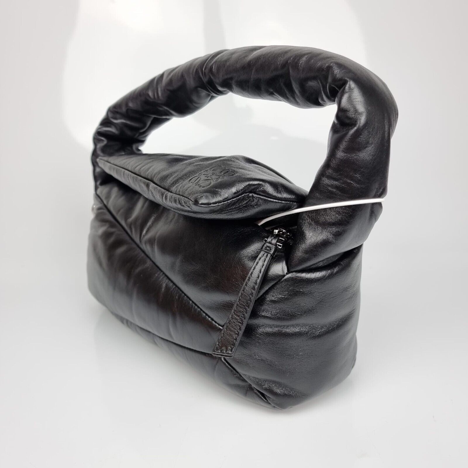 Loewe Loewe Puzzle Black Puff Hobo Shoulder Bag New Size ONE SIZE - 10 Thumbnail