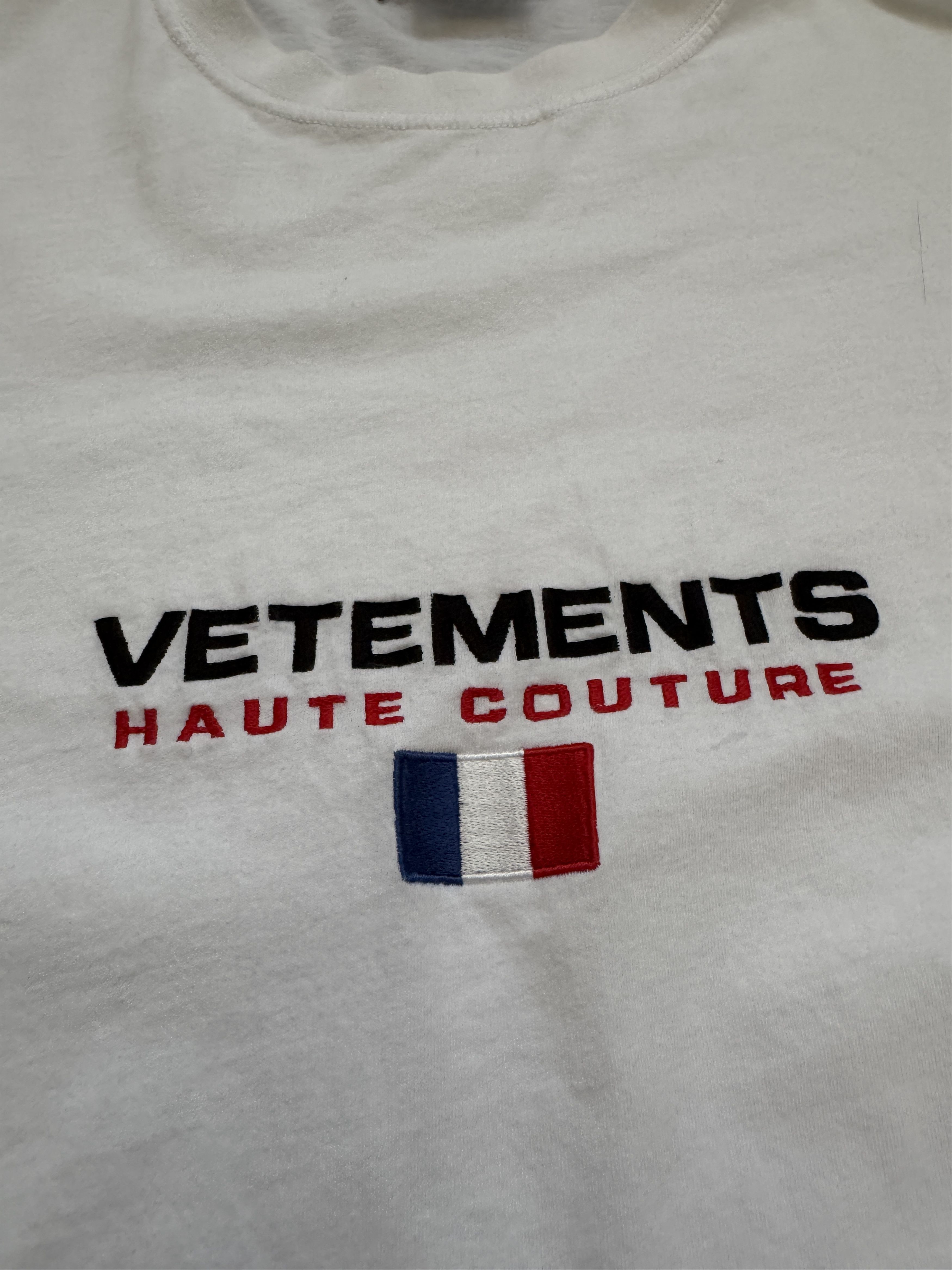 Vetements Vetements Haute Couture France Tee Oversized Size US L / EU 52-54 / 3 - 2 Thumbnail