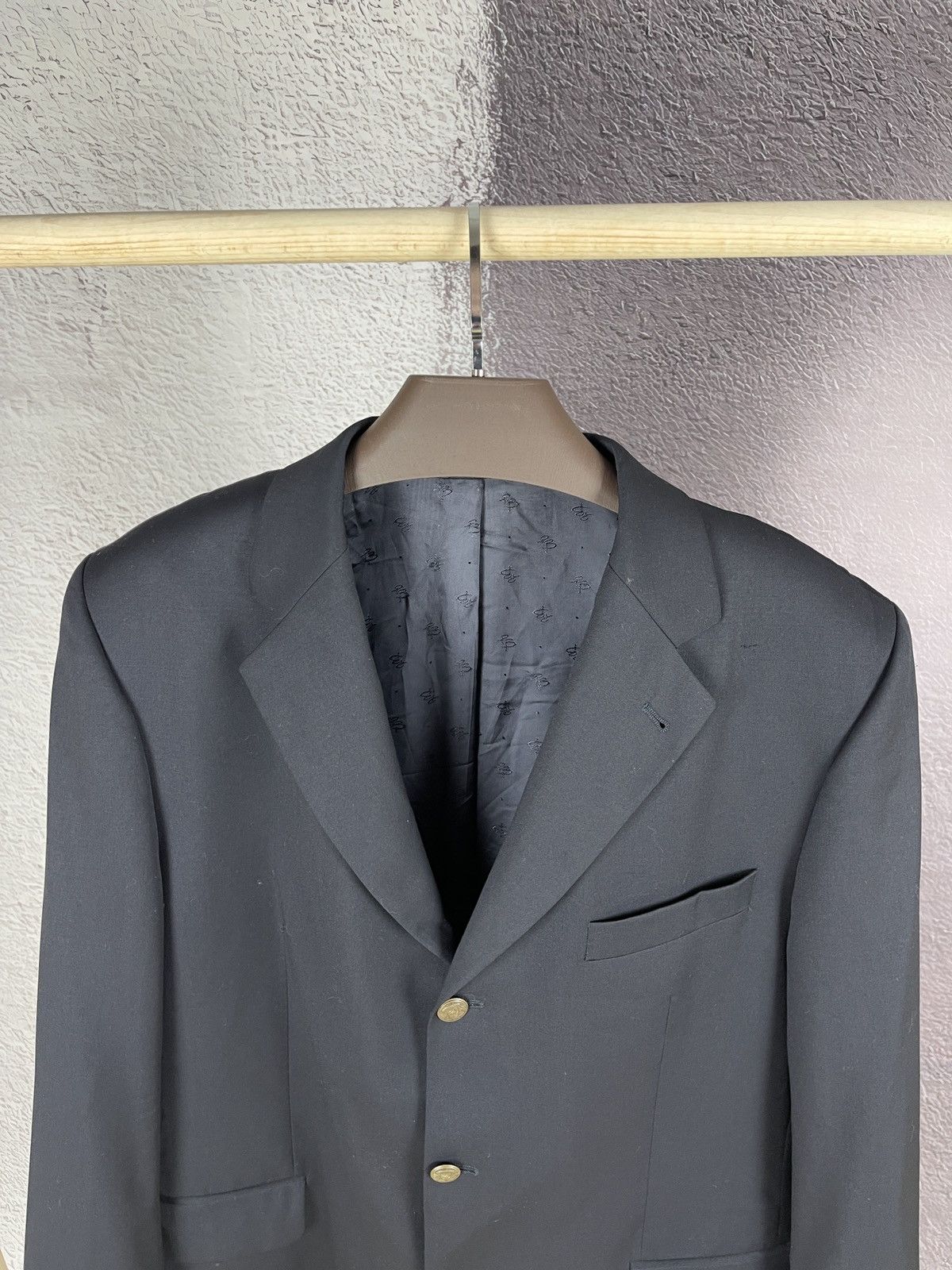Pierre Balmain Pierre Balmain Paris vintage wool blazer sport coat Size 46R - 6 Thumbnail