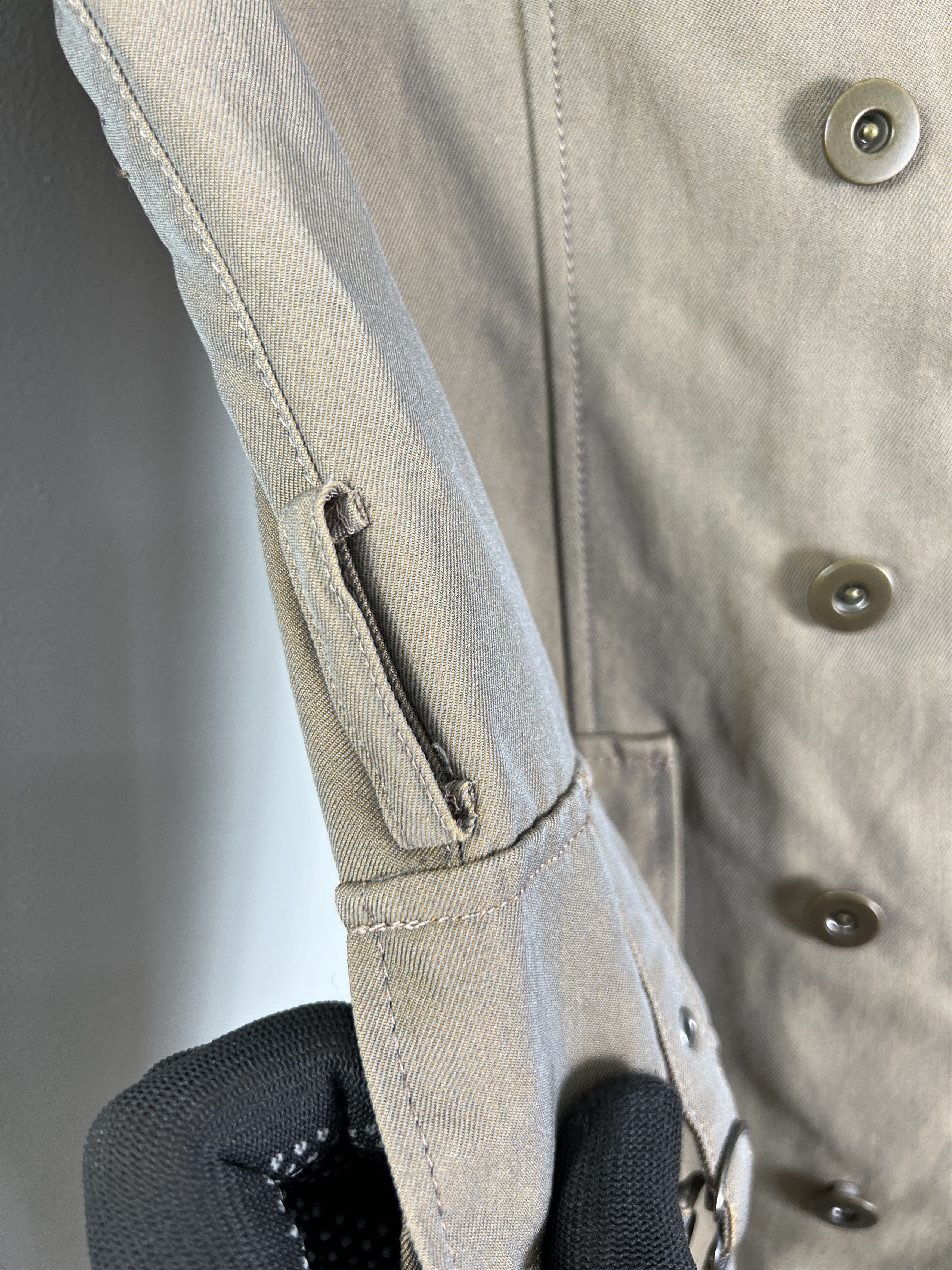 Japanese Brand Peyton Place Beige Trench Coat (9) GTMP298 Size US S / EU 44-46 / 1 - 6 Thumbnail