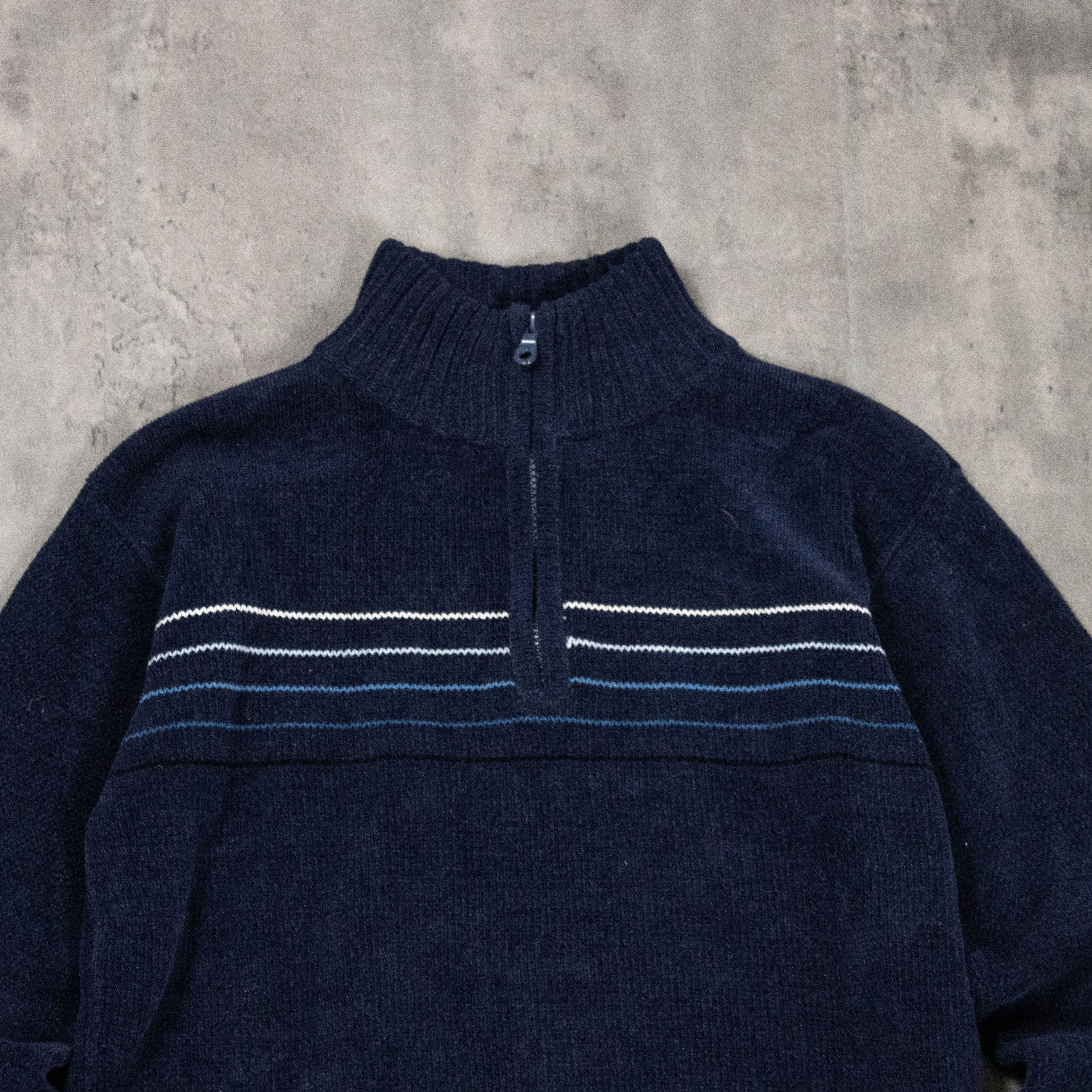Japanese Brand Y2K 2000's 00's Brody Half Quarter Zip Knitted Sweater Size US M / EU 48-50 / 2 - 5 Thumbnail
