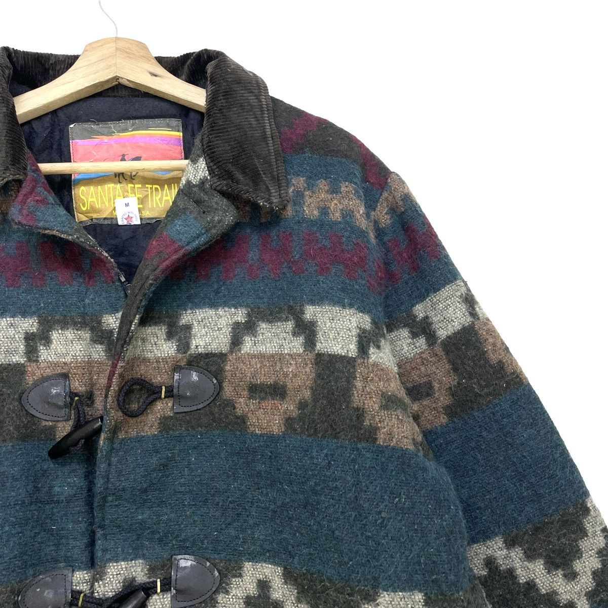 Native × Pendleton 💥Vintage Warm Jacket Santa Fe Trail Native Made In Usa Size US M / EU 48-50 / 2 - 5 Thumbnail