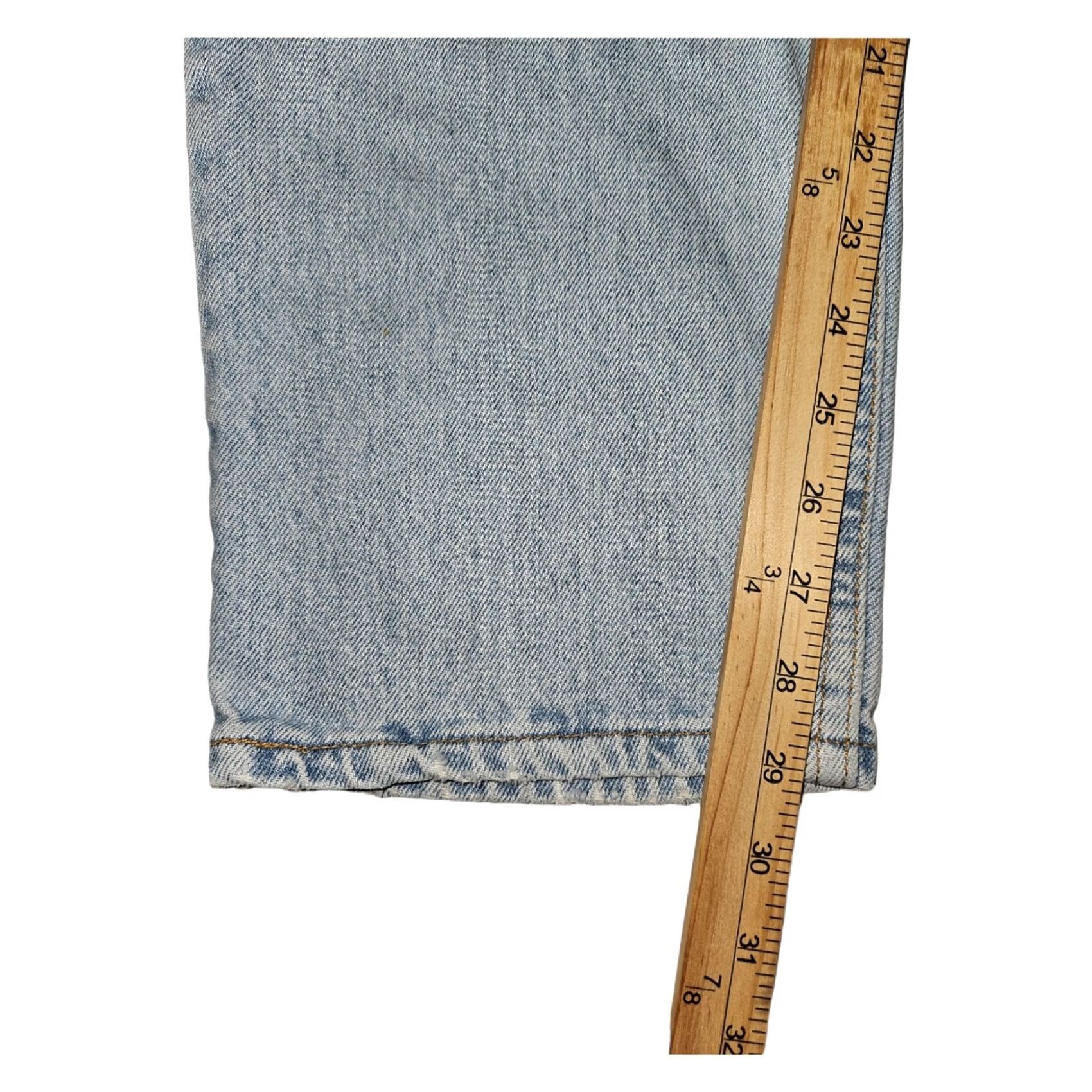 Levi's VINTAGE Levi'S Jeans Mens 34 Blue 34x30 Men Relaxed Fit Straight Y2K Size US 34 / EU 50 - 6 Thumbnail