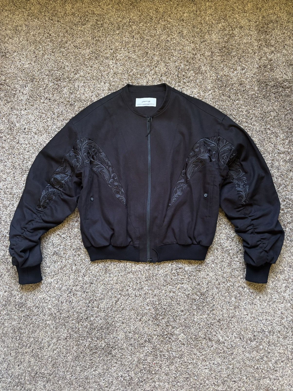 Professor.E Troubled Waters Waxed Parachute Bomber Size S