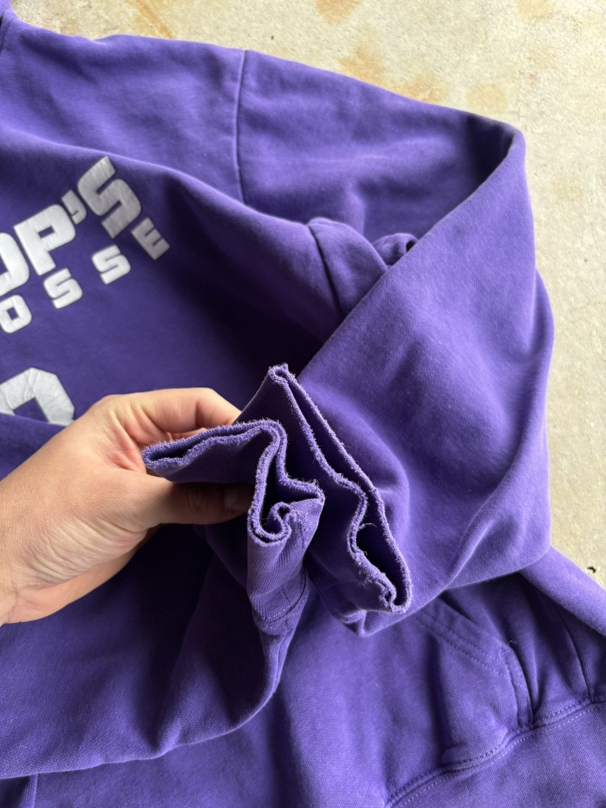 Nike Vintage Bishops Nike Teams Centre Swoosh Purple Hoodie Size US M / EU 48-50 / 2 - 7 Thumbnail
