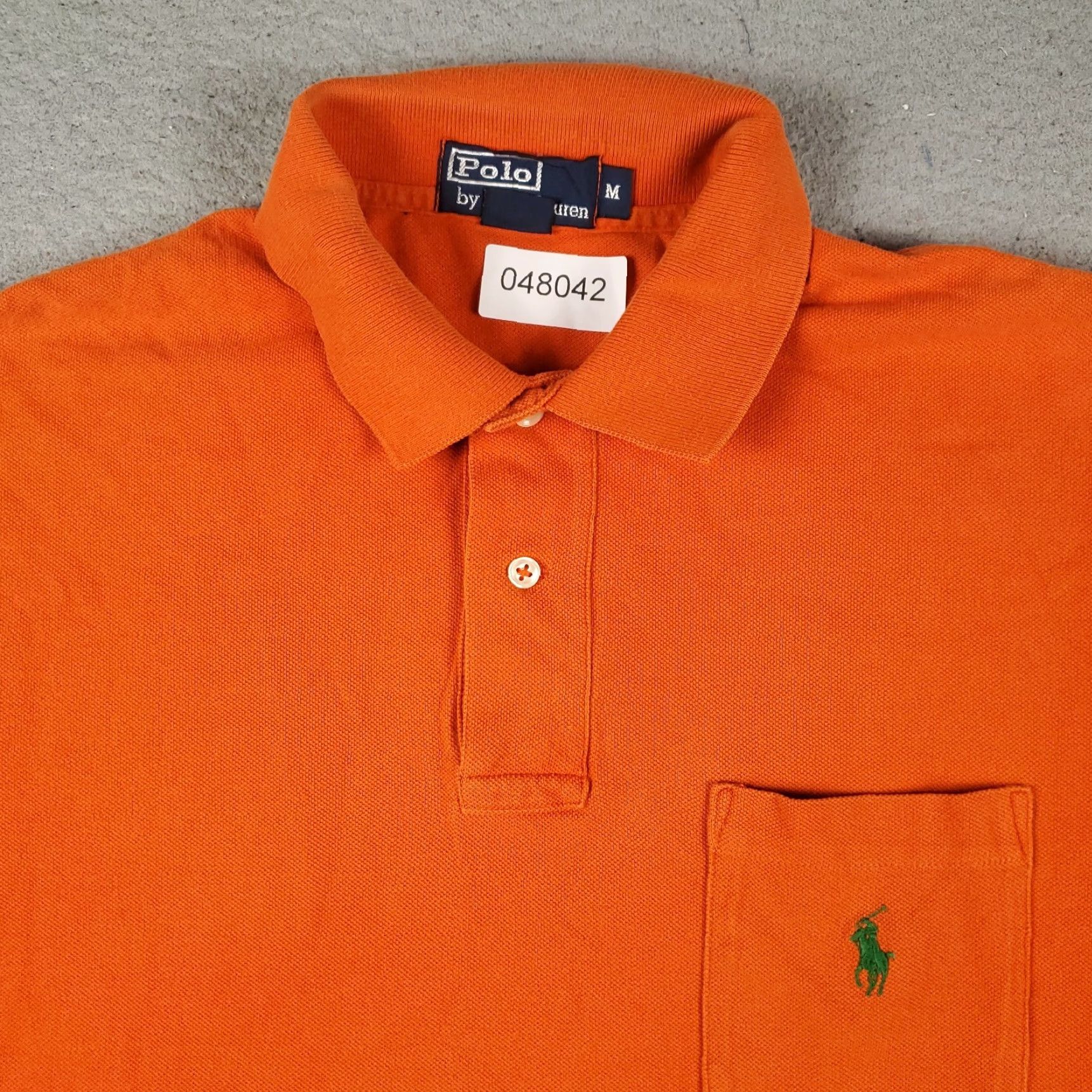 Ralph Lauren Ralph Lauren Orange Polo Shirt Men's Medium Casual Short Sleeve Size US M / EU 48-50 / 2 - 2 Thumbnail