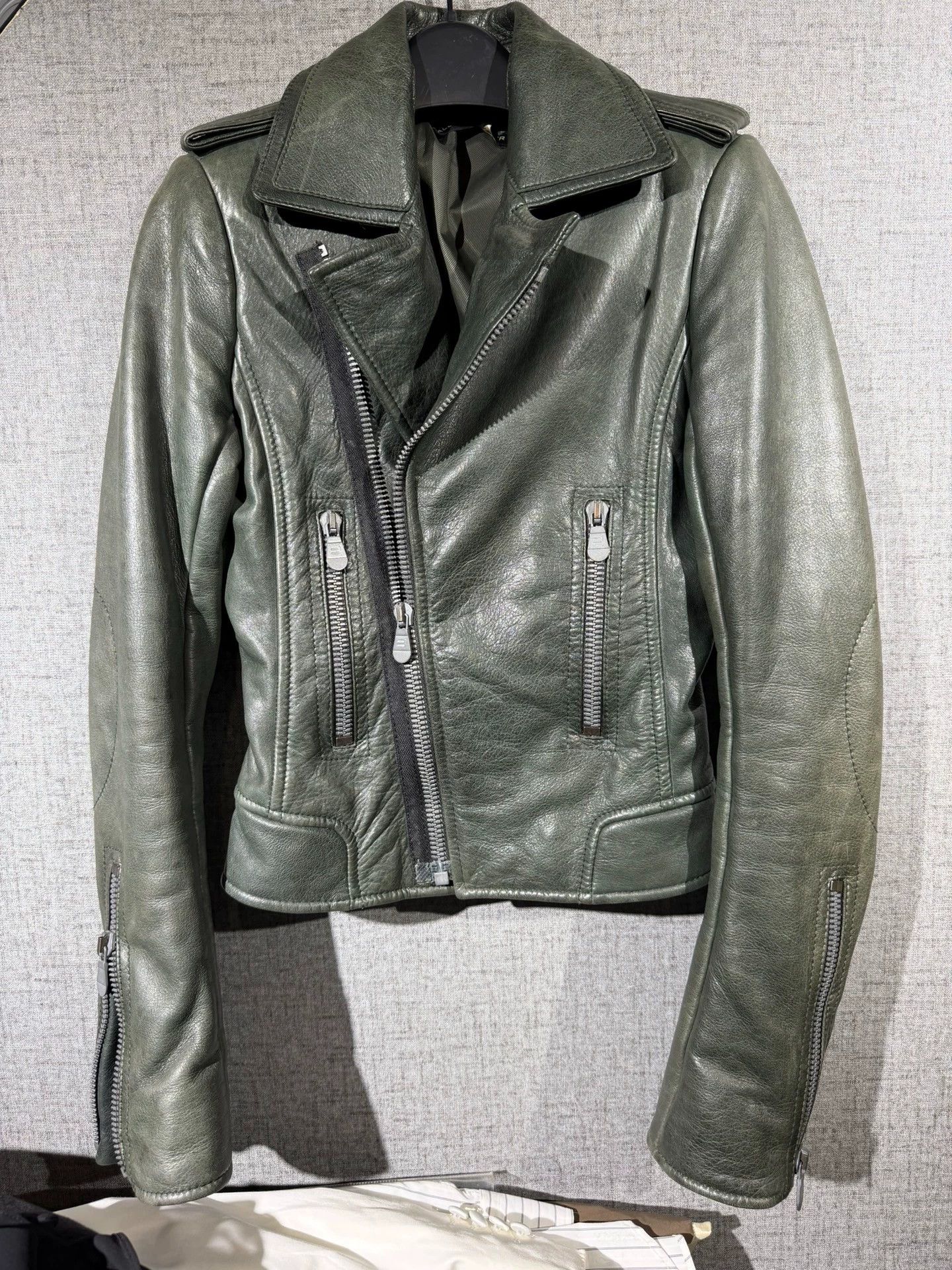 Balenciaga Balenciaga. Women's leather jacket Size XS / US 0-2 / IT 36-38 - 1 Thumbnail