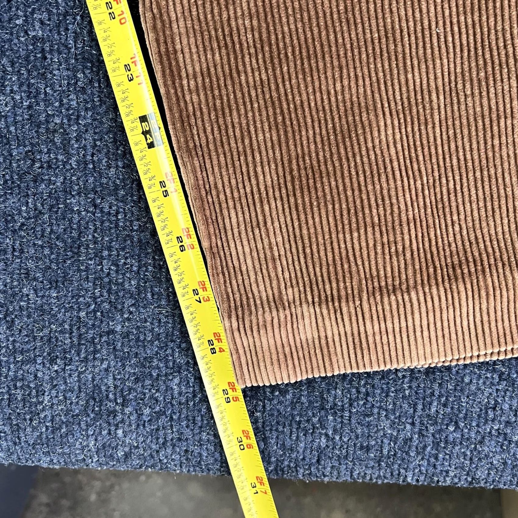 Levi's VINTAGE Levi's Pants Womens 11 Brown Corduroy Straight Leg Made USA 2604B 1927 Size 32" / US 10 / IT 46 - 7 Thumbnail