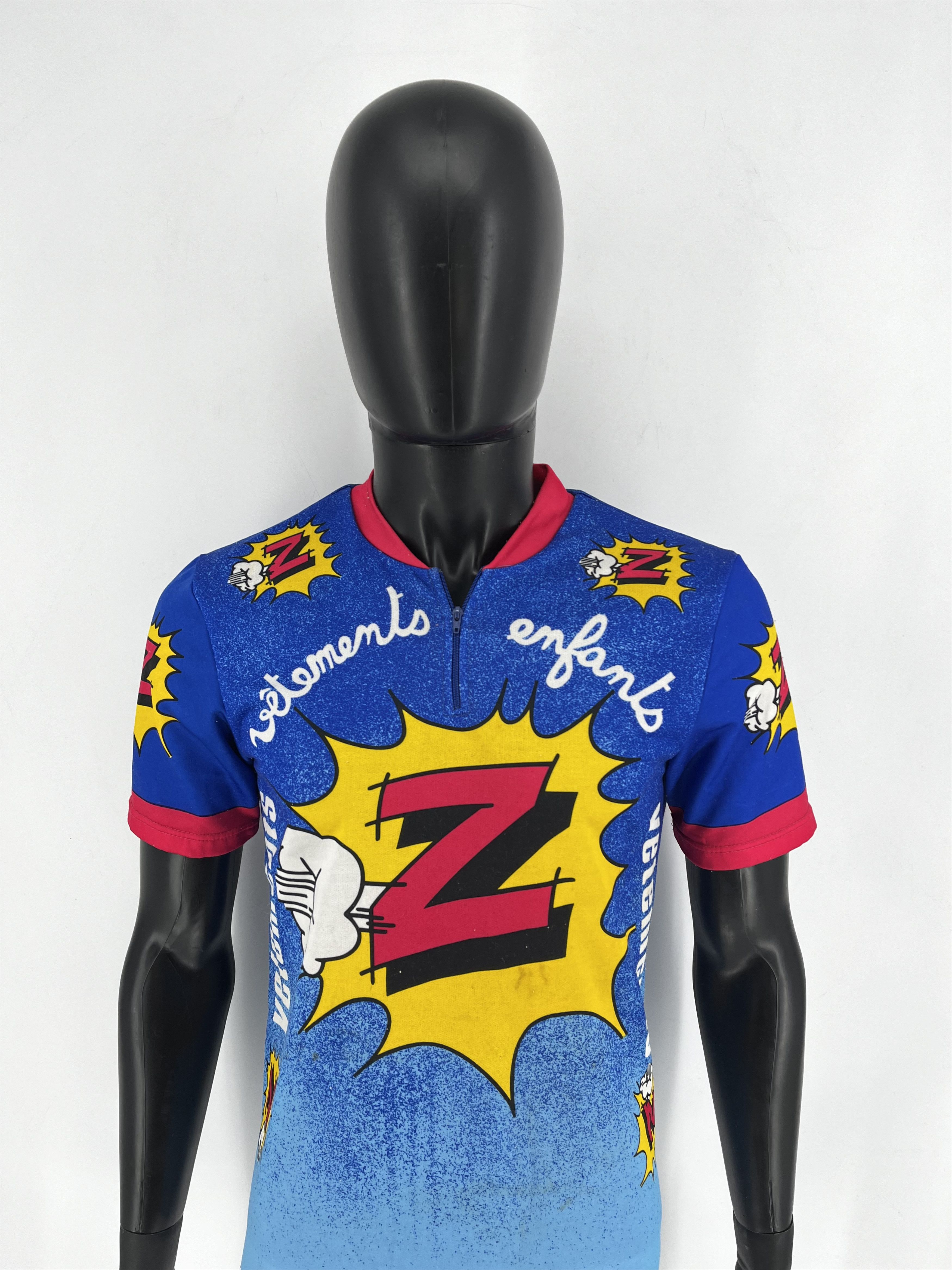 Vintage Santini Jersey Clothing Model Team Pro Tour Cycling Jersey Size US M / EU 48-50 / 2 - 5 Thumbnail