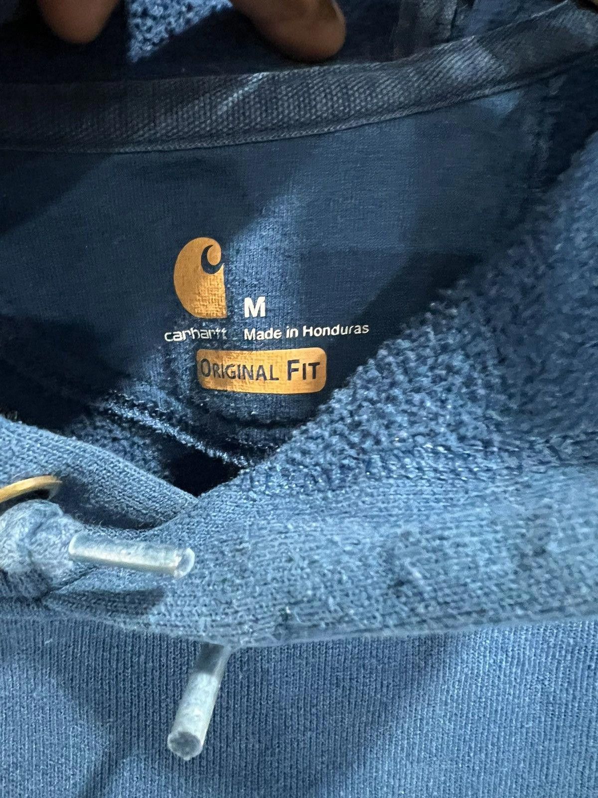 Vintage Vintage Carhartt Hoodie spellout thrashed Size US M / EU 48-50 / 2 - 4 Thumbnail