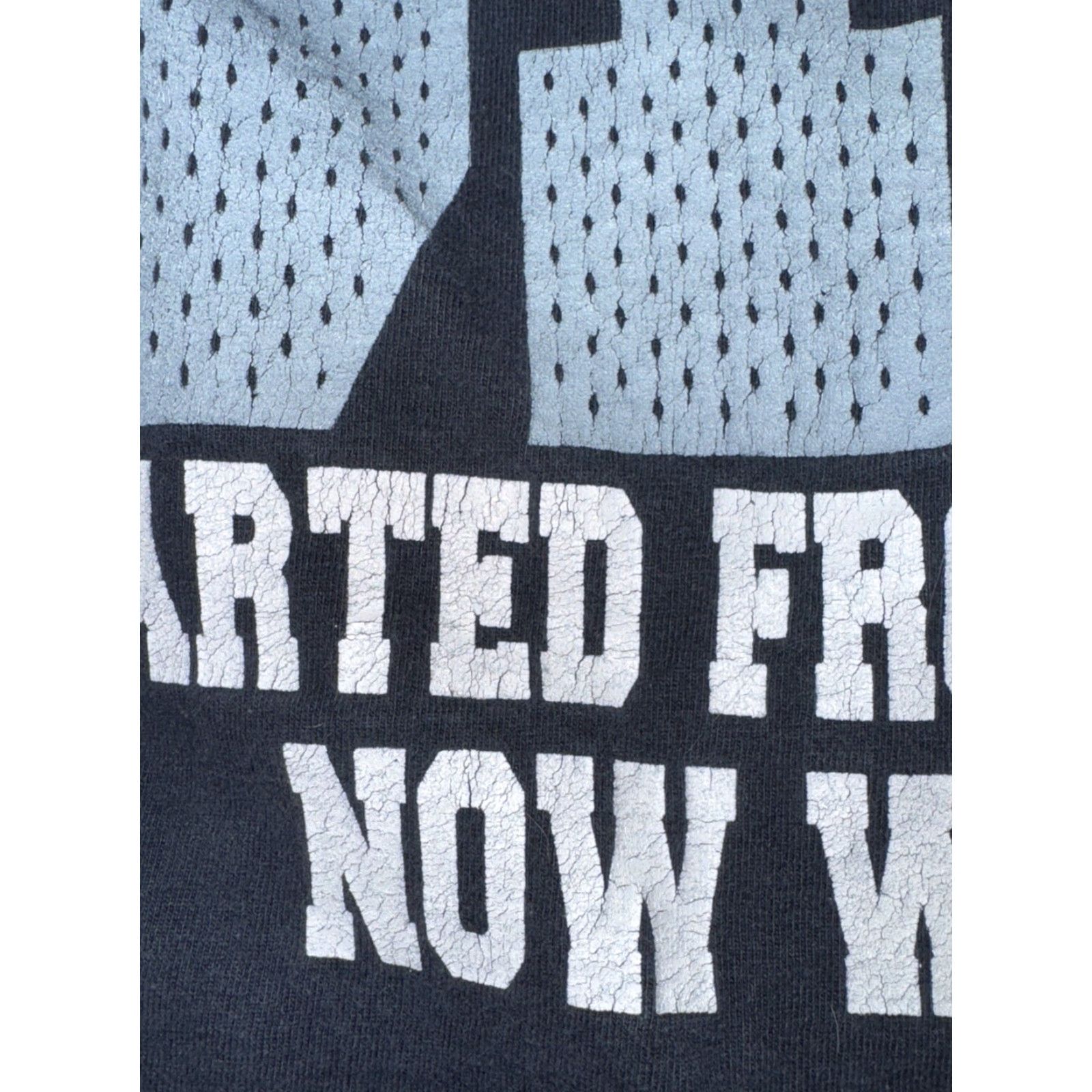 Jerzees VINTAGE Oakland Raiders Long Sleeve Shirt M Black Sack Bros Irvin And Mack Men Size US M / EU 48-50 / 2 - 6 Thumbnail