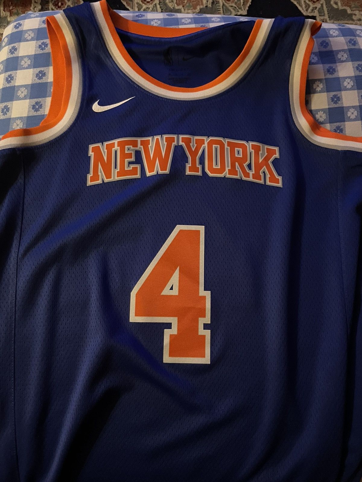 Derrick fashion rose swingman jersey knicks