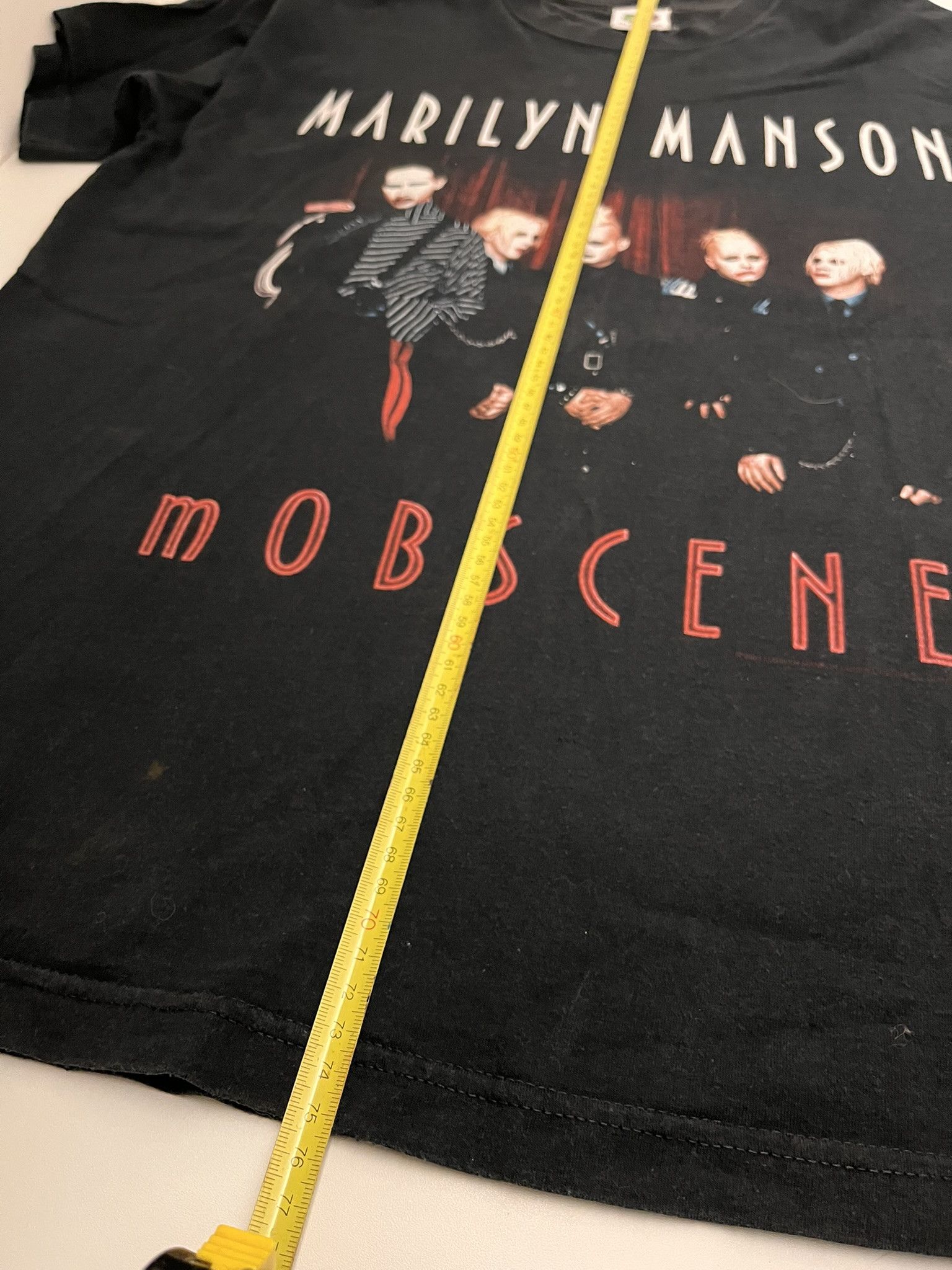 Band Tees Marilyn Manson Mobscene vintage 2000s Size US XL / EU 56 / 4 - 8 Thumbnail