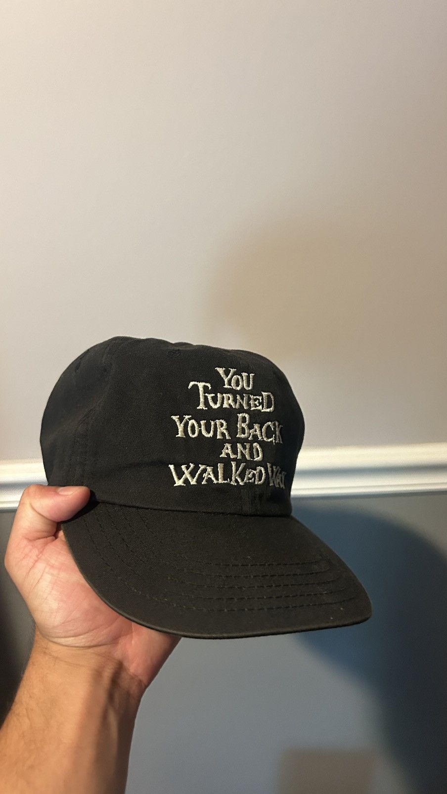 Hysteric Glamour “You Turned Your Back and Walked Way” Cap