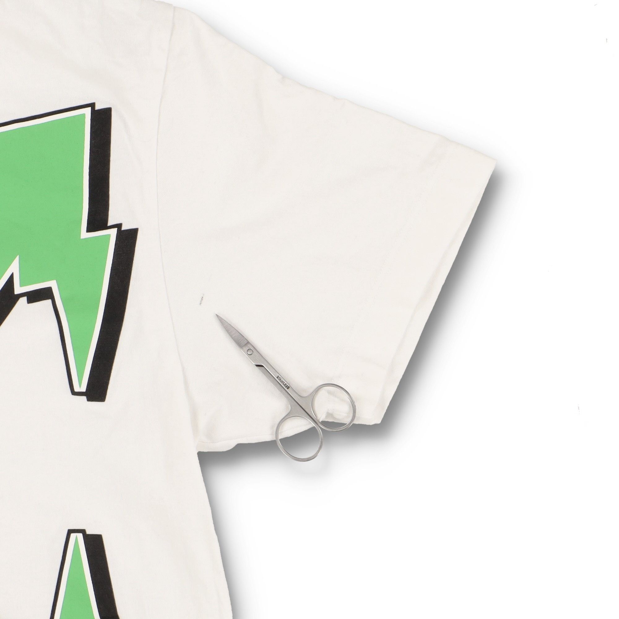 Off-White White Lighting Bolt Arrows Logo T-Shirt Size XS / US 0-2 / IT 36-38 - 5 Thumbnail