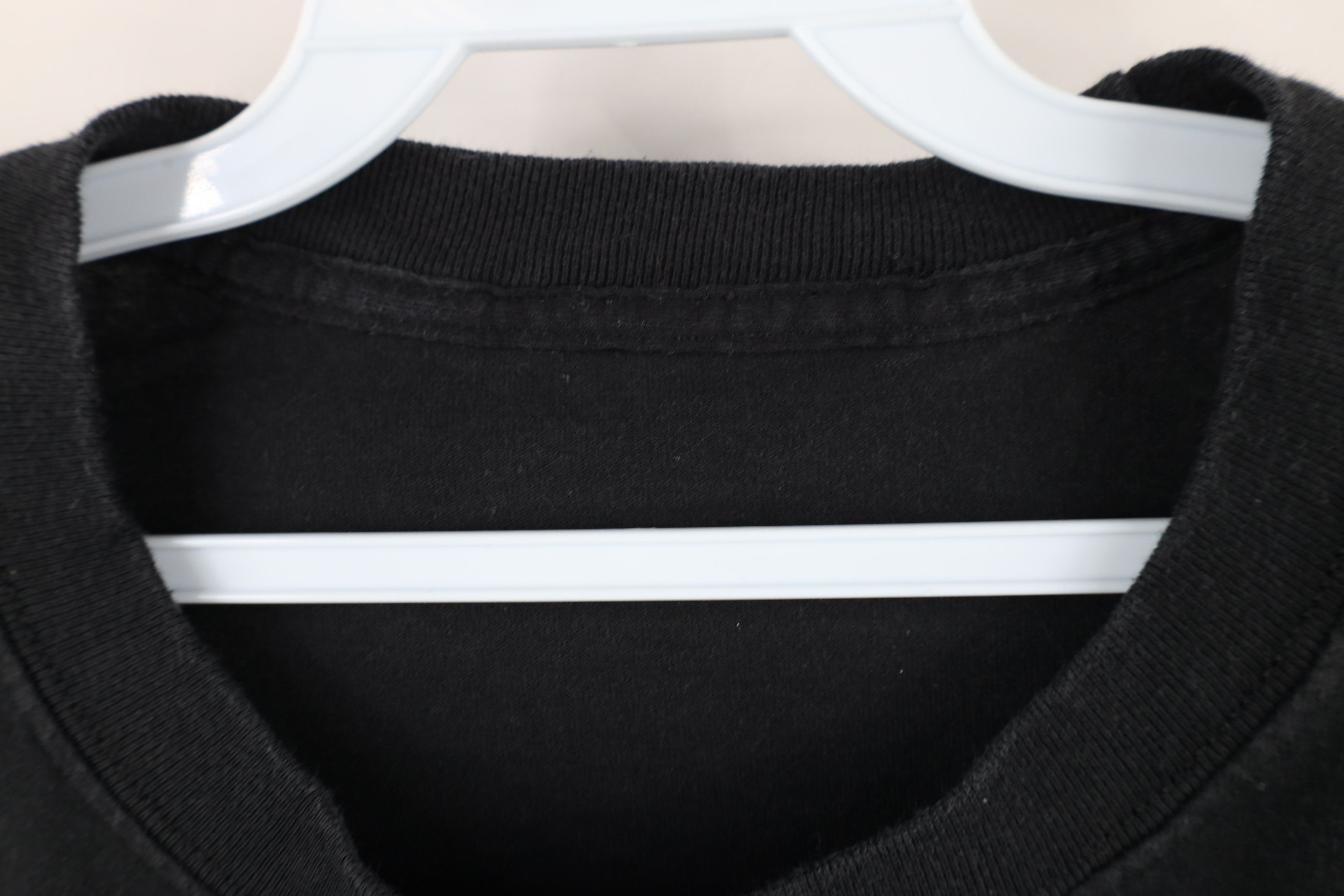 Vintage Vintage 90s Streetwear Long Sleeve T-Shirt Black Cotton Size US XL / EU 56 / 4 - 6 Thumbnail