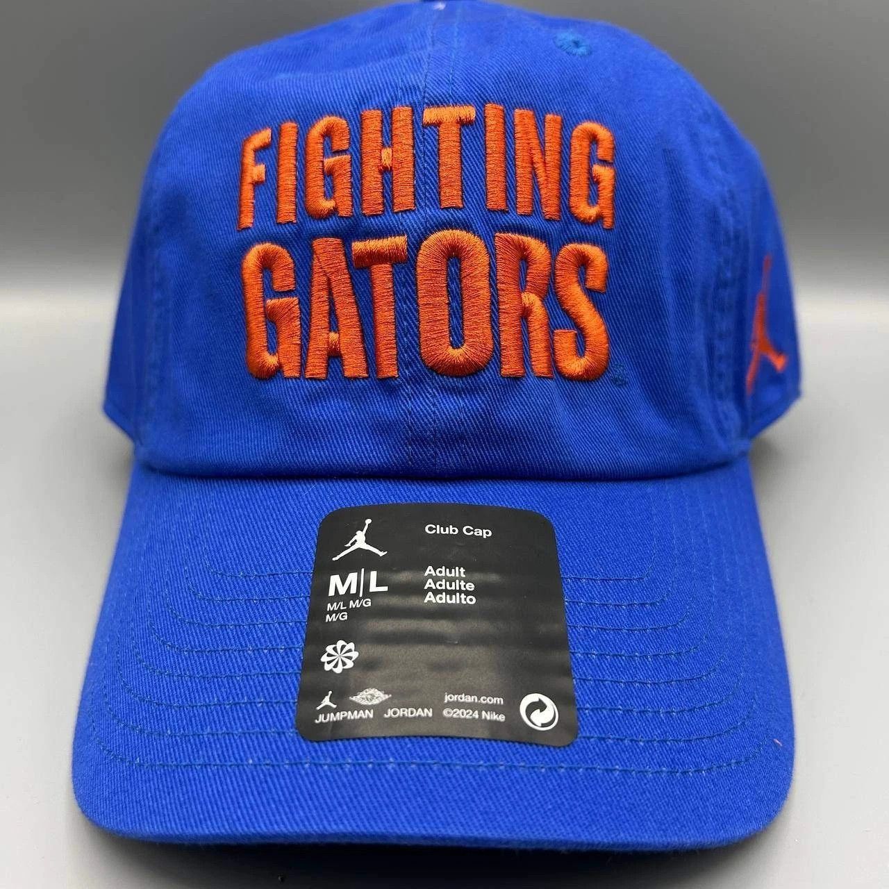 Jordan Brand Florida Gators x Air Jordan Club Hat Men M-L Strap Back Cap Size ONE SIZE - 1 Thumbnail