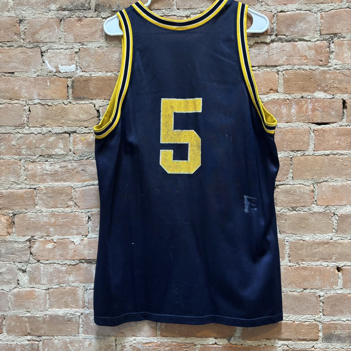 Champion × Vintage Vintage 90s Jalen Rose University of Michigan jersey Size US M / EU 48-50 / 2 - 5 Thumbnail