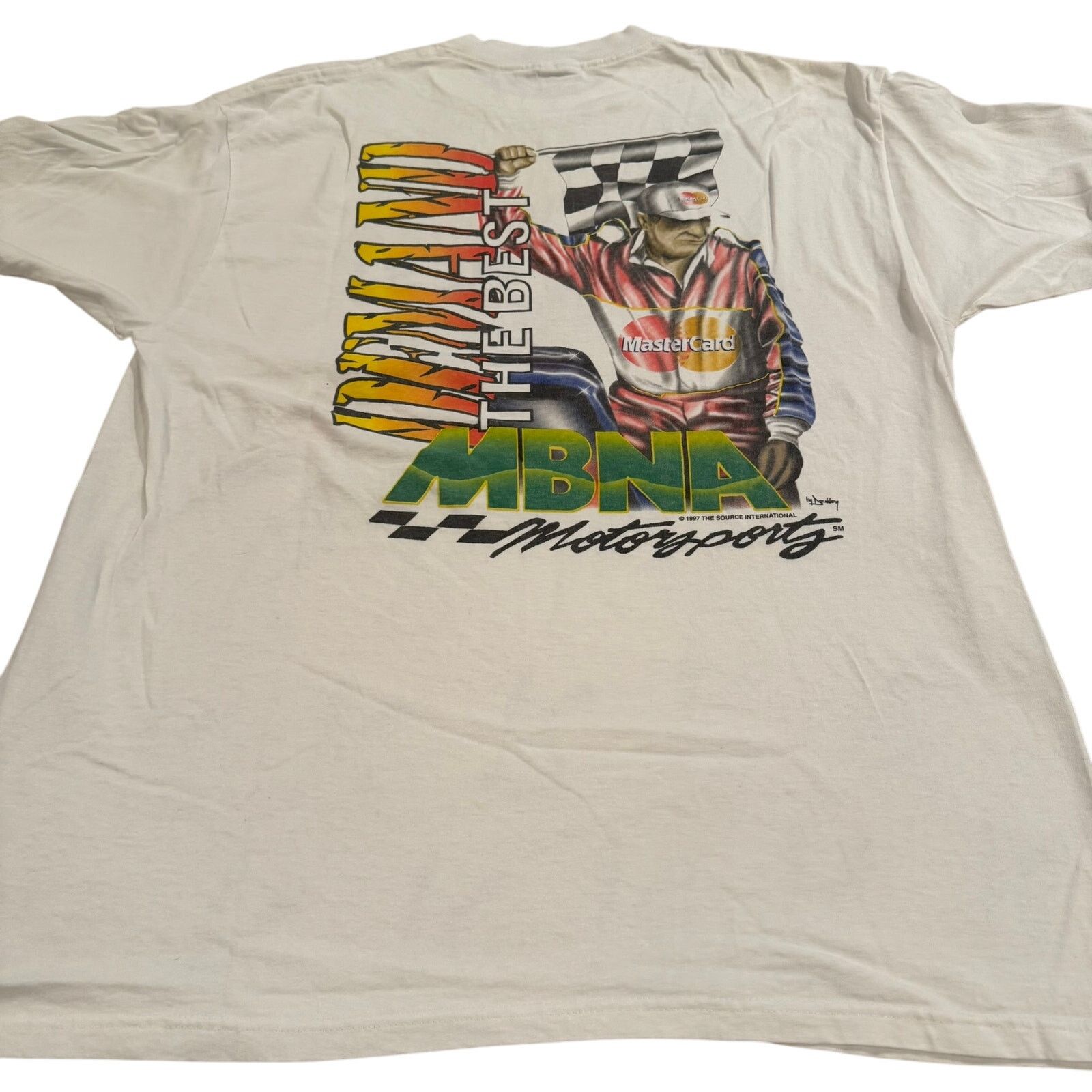 Delta Vintage 1997 Nascar Forget the Rest T-Shirt - Size XL Size US XL / EU 56 / 4 - 2 Thumbnail
