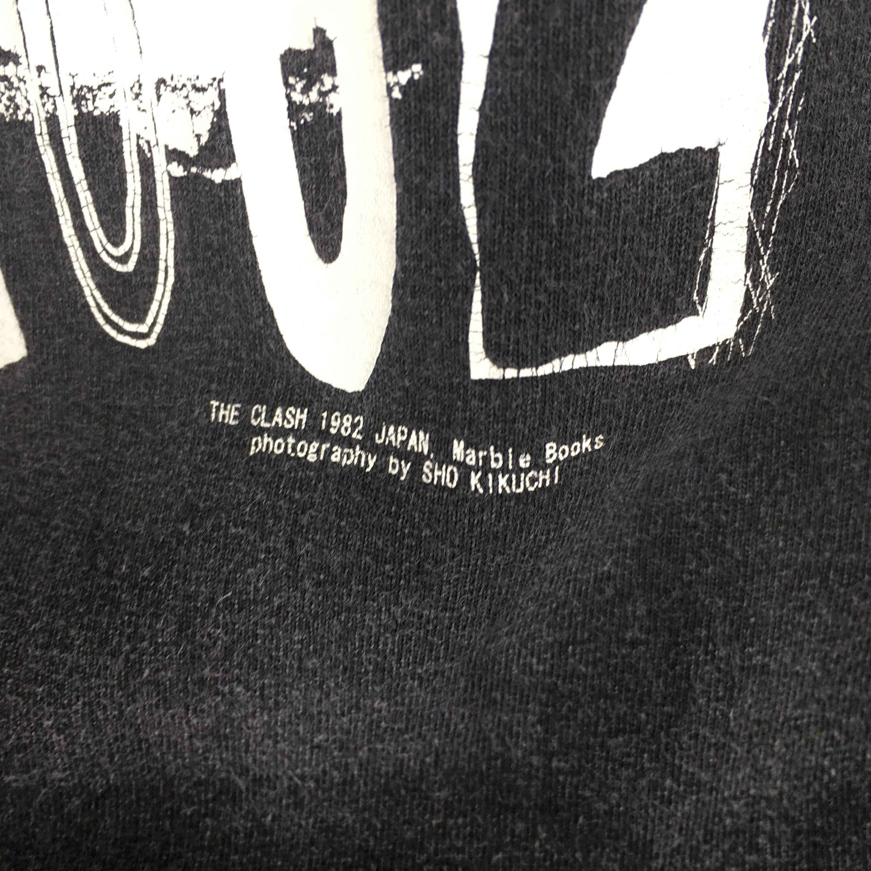 Band Tees × Vintage Vintage 80's Joe Strummer The Clash T shirt Medium Size US M / EU 48-50 / 2 - 7 Thumbnail