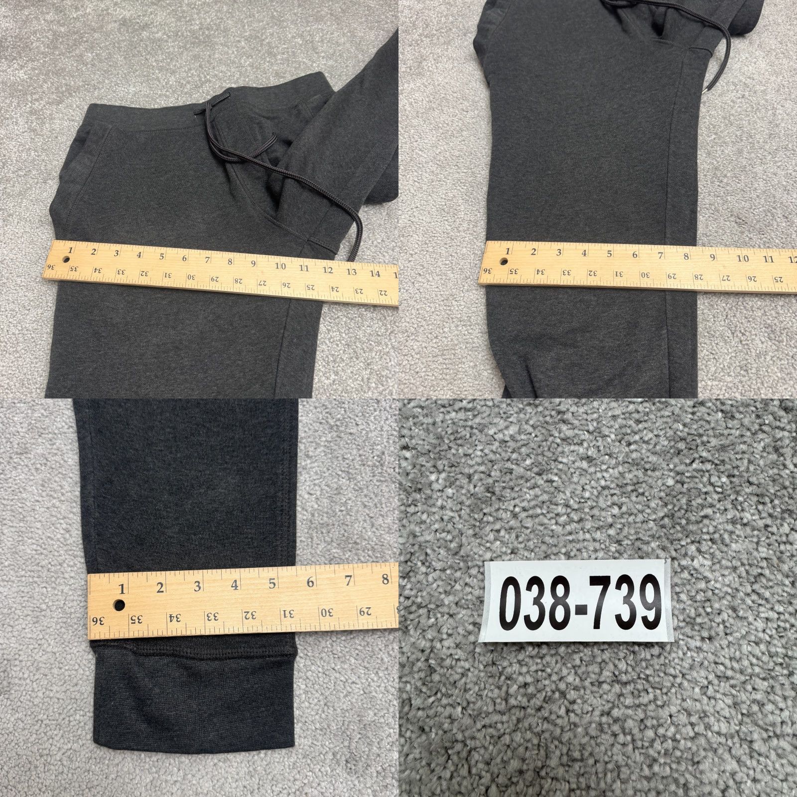 Adidas Monument adidas Sweatpants Men M Gray Pockets Active Outdoor Jogger Sweatpants Size US 31 - 9 Thumbnail