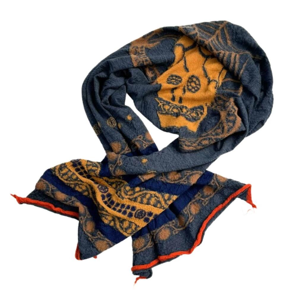 Kapital Kapital Wool skull Scarf Size ONE SIZE - 1 Thumbnail