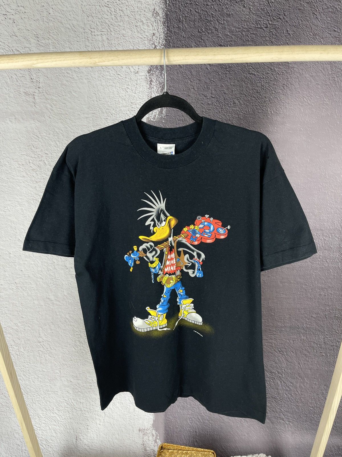 Vintage Screen Stars Vintage 1997 Looney Tunes Warner Bros Tee Size US L / EU 52-54 / 3 - 3 Thumbnail