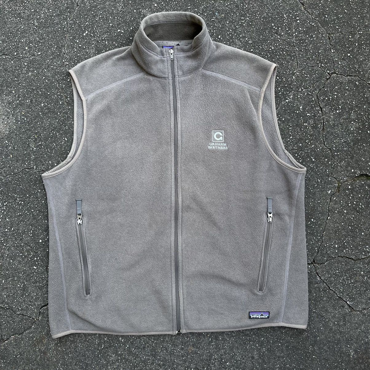 Patagonia × Vintage Vintage PATAGONIA SYNCHILLA Deep Pile Full Zip Vest Size US XL / EU 56 / 4 - 1 Thumbnail