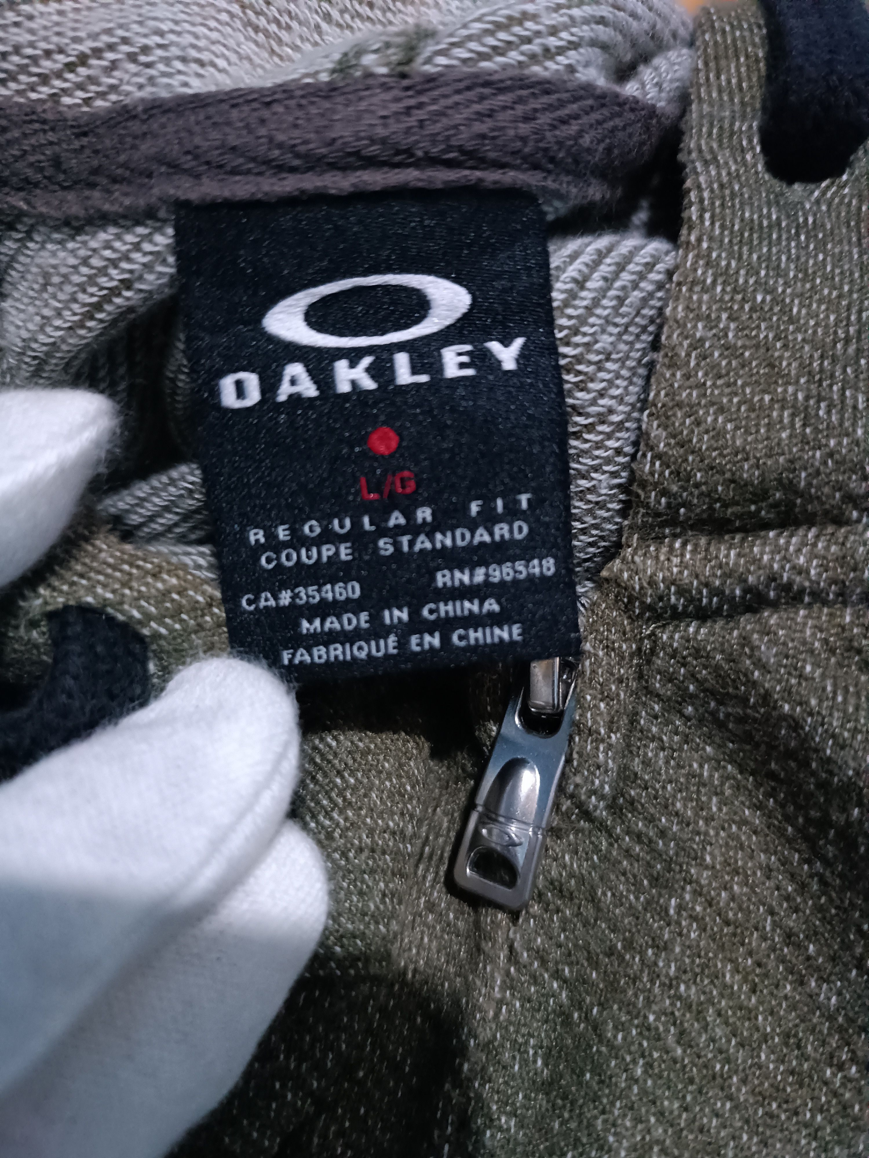 Oakley Oakley Hoodie Zipper Sun Fade Size US L / EU 52-54 / 3 - 5 Thumbnail