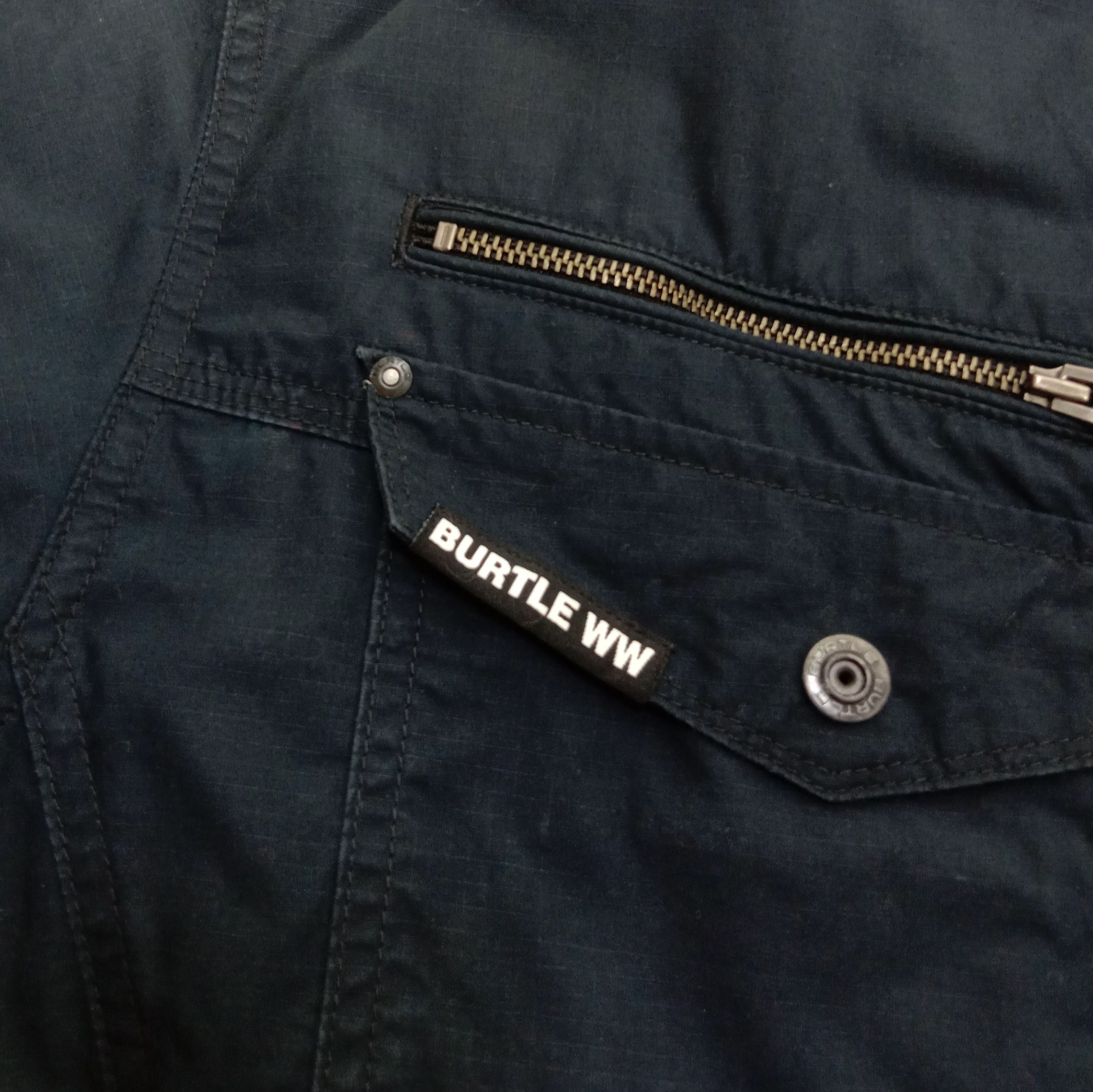 Japanese Brand Vintage Burtle Air Craft Workwear Jacket Size US L / EU 52-54 / 3 - 8 Thumbnail