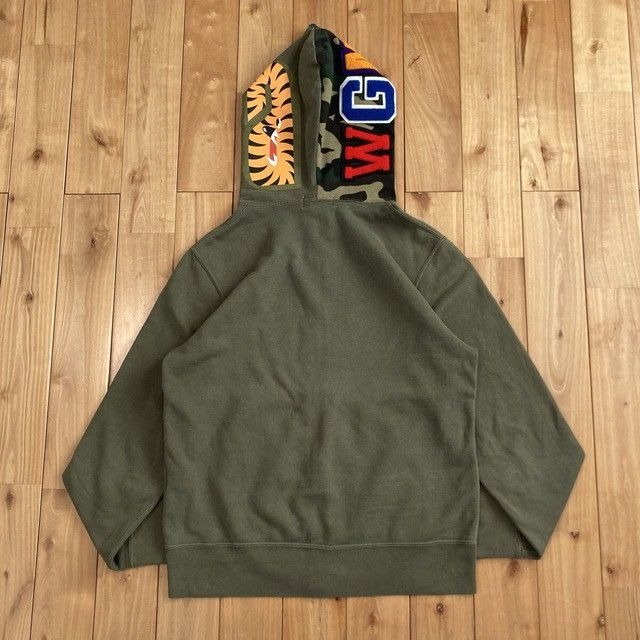 Bape BAPE Woodland Camo Shark Full Zip Hoodie a bathing ape NIGO Size US S / EU 44-46 / 1 - 3 Thumbnail