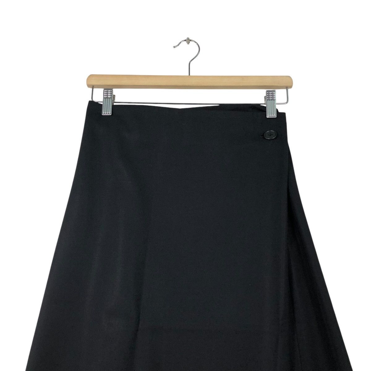 Yohji Yamamoto 🔥VINTAGE LONG SKIRT DOUBLE LAYER Y’S YOHJI YAMAMOTO Size 24" / US 00 / IT 34 - 4 Thumbnail
