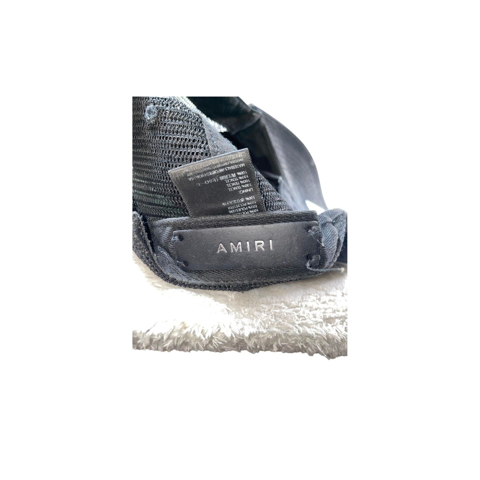Amiri Amiri 'Playboy' Black Trucker Hat Size ONE SIZE - 5 Thumbnail