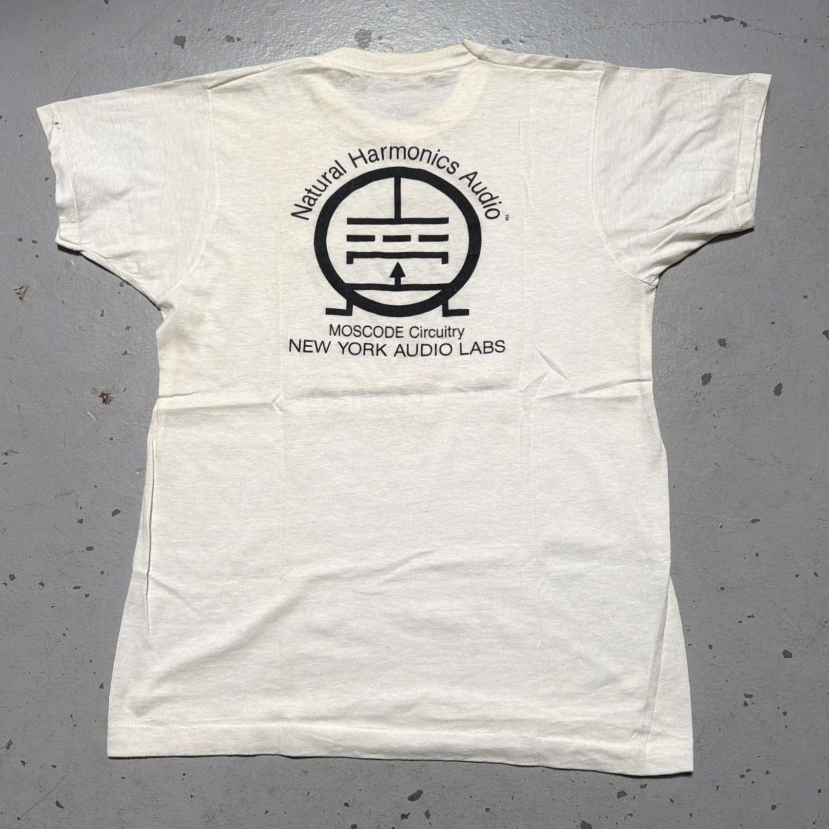 Vintage VINTAGE 1980s New York Audio Labs NYAL Julius Futterman USA Amp Stereo T-Shirt L Size US L / EU 52-54 / 3 - 4 Thumbnail