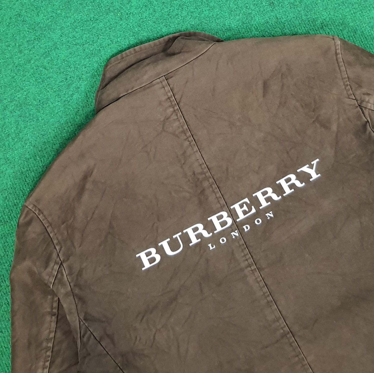 Burberry × Vintage Vintage Burberry London Suede Rare Jacket Size US M / EU 48-50 / 2 - 2 Thumbnail