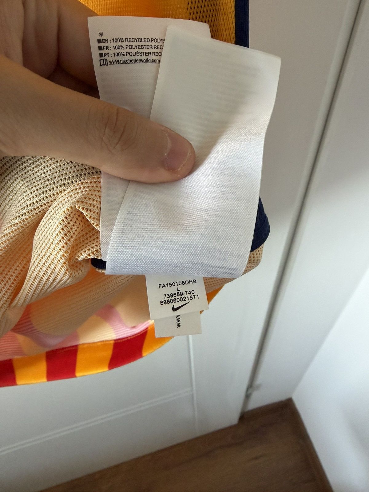 Barcelona nike 2015/2016 wyjazdowa Messi meczowa — zdjęcie 9